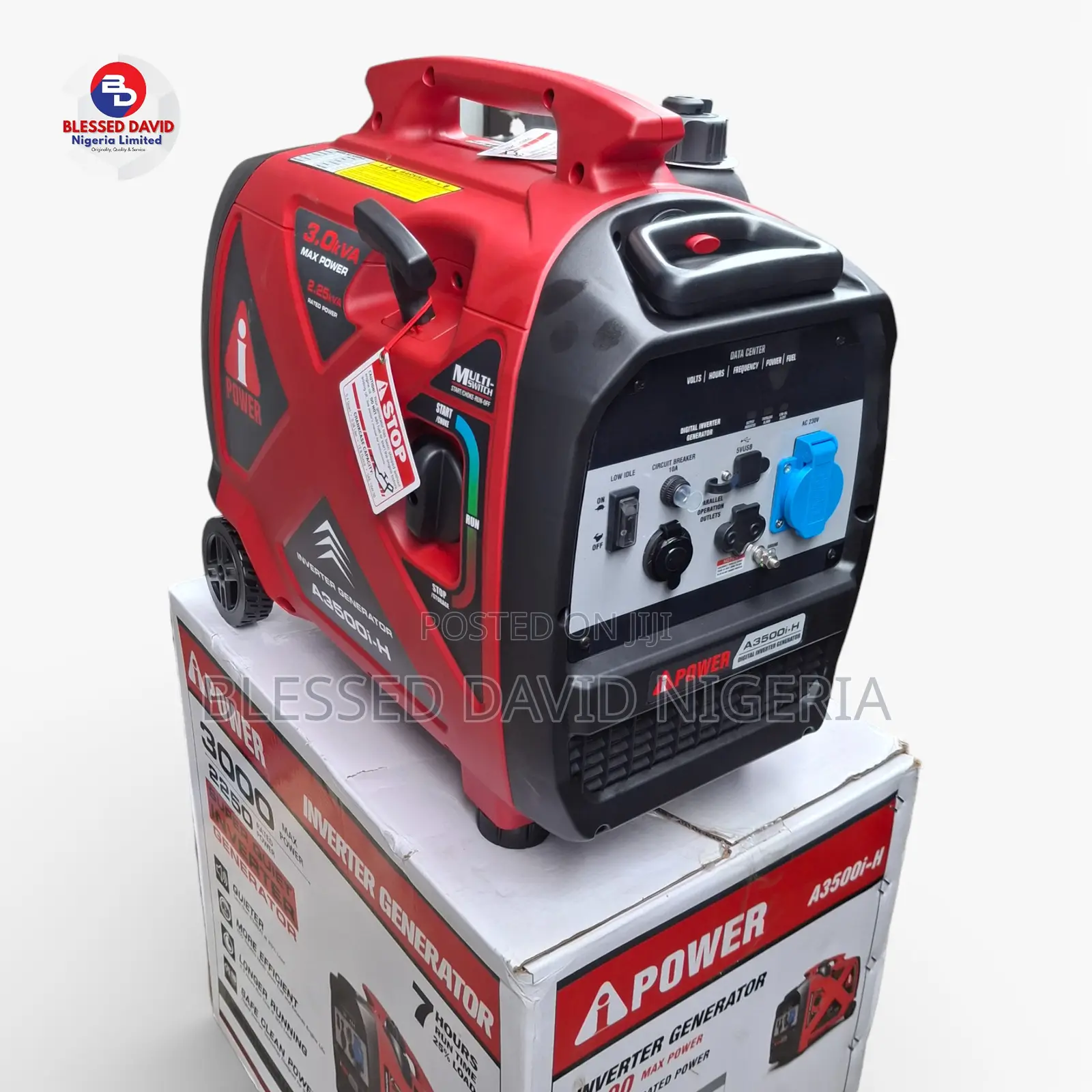 Ipower A3500i-h 2.25kva / 3.0kva Petrol Inverter Generator