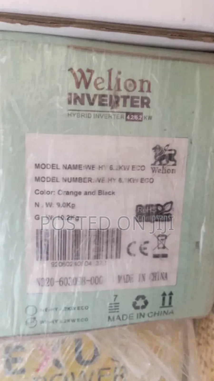 6.2kva Welion Hybrid Quality Solar Inverter
