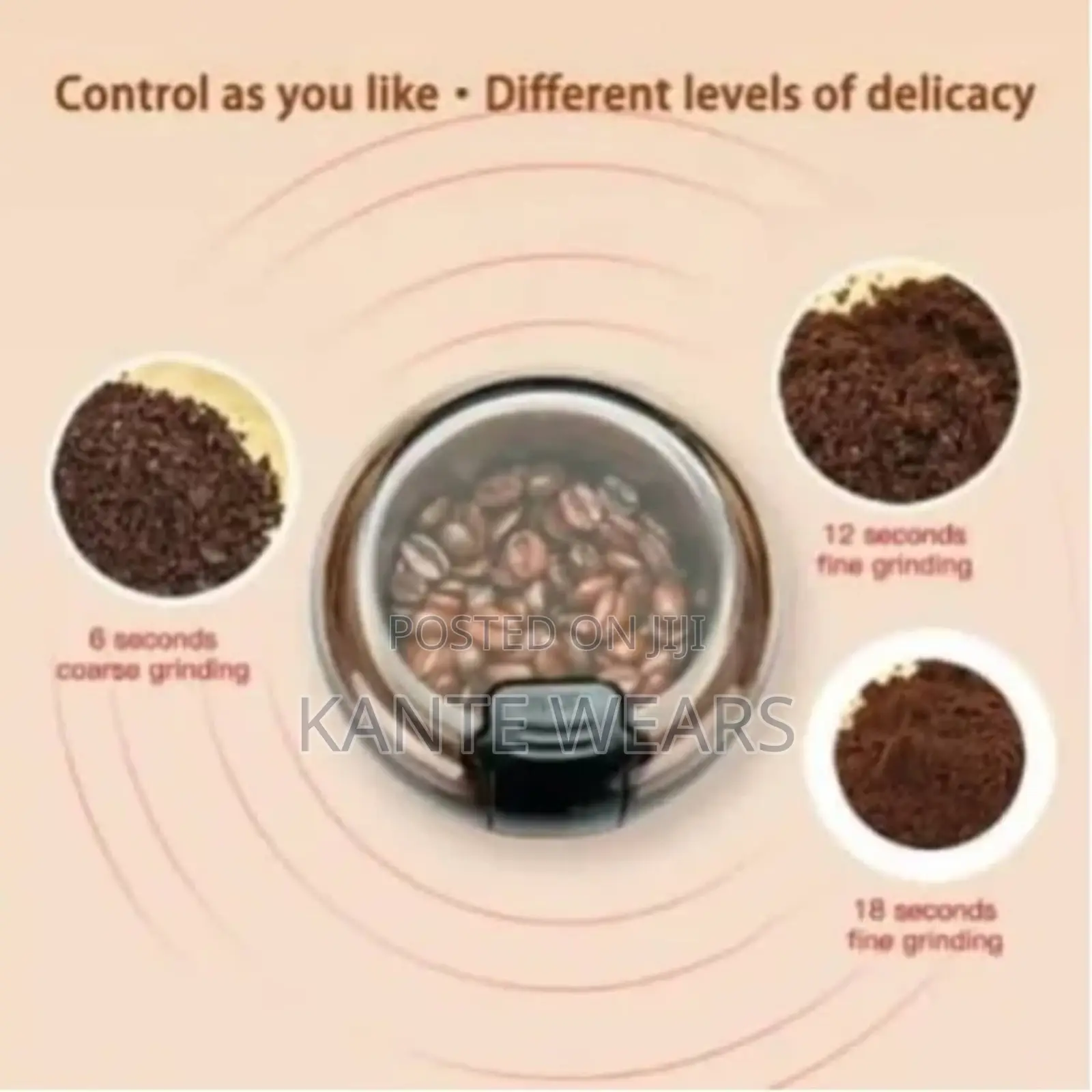 Mini Electric Coffee and Dry Grains Grinder / Dry Food and Spices