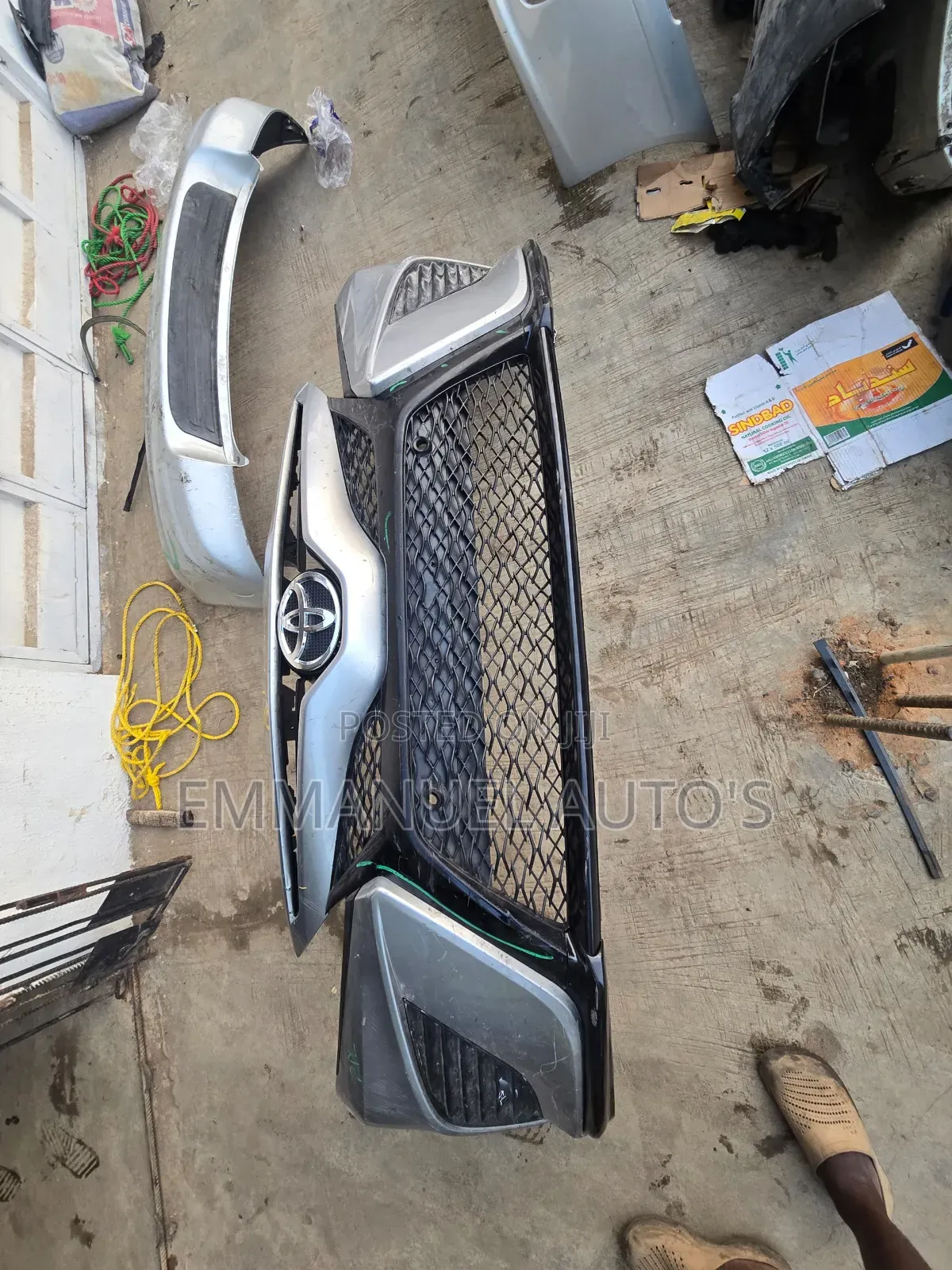 Camry 2017 Bumper Sports