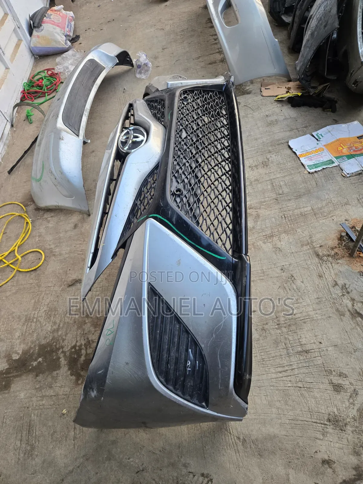Camry 2017 Bumper Sports