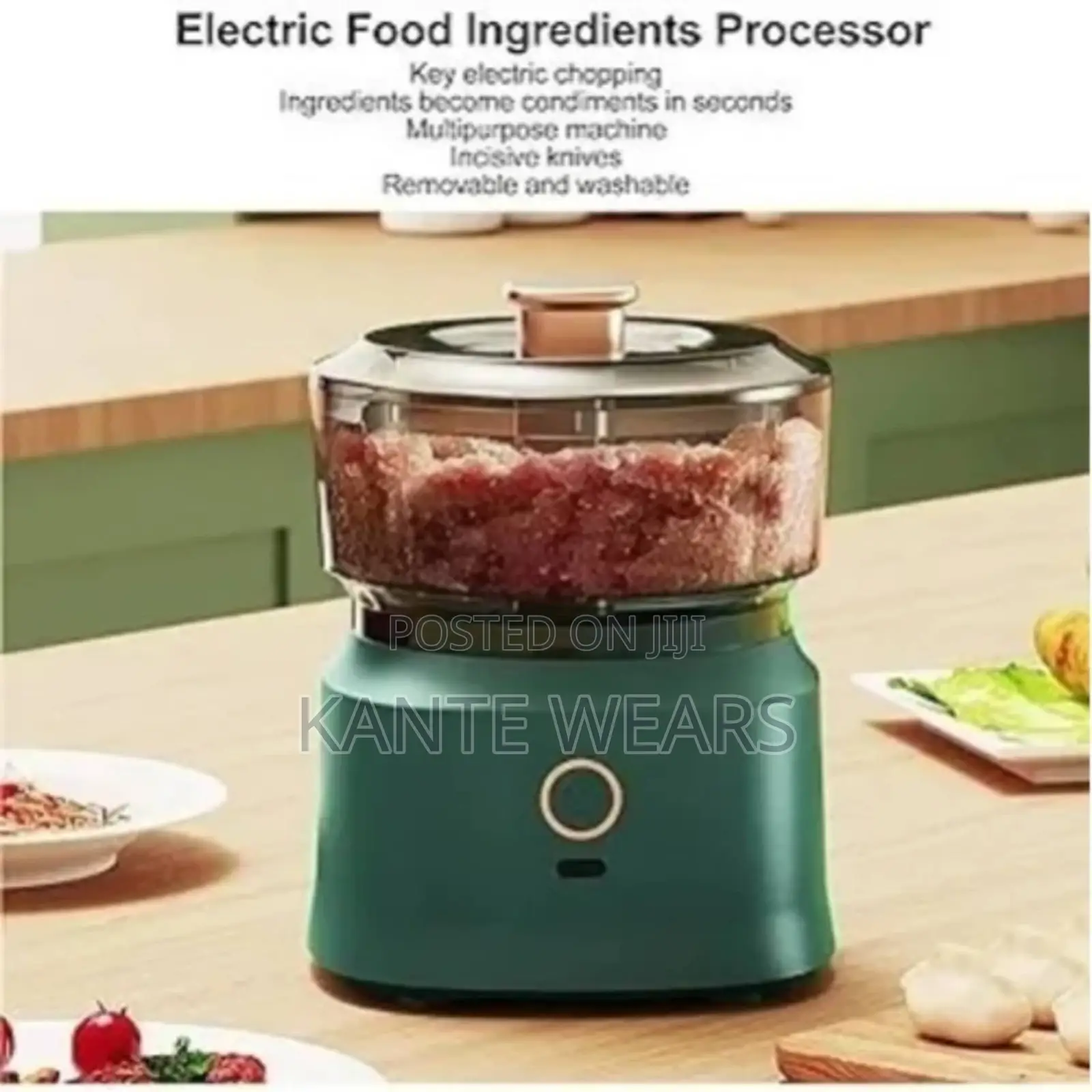 Rechargeable Mini Food Processor -45w