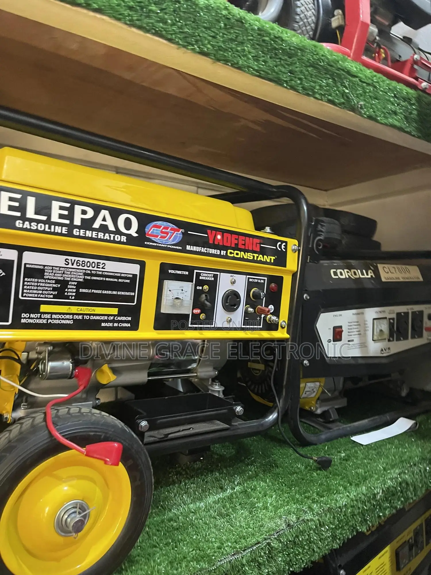 8.5kva Brand New Elepaq Petrol Generator