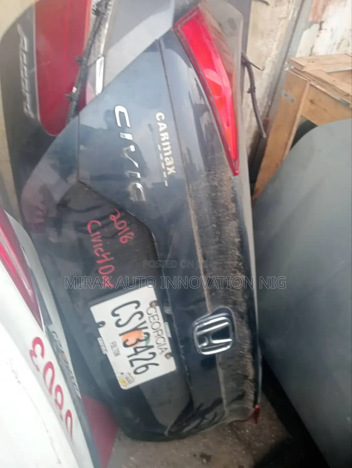 Complete Boot Honda Civic 2016/2020