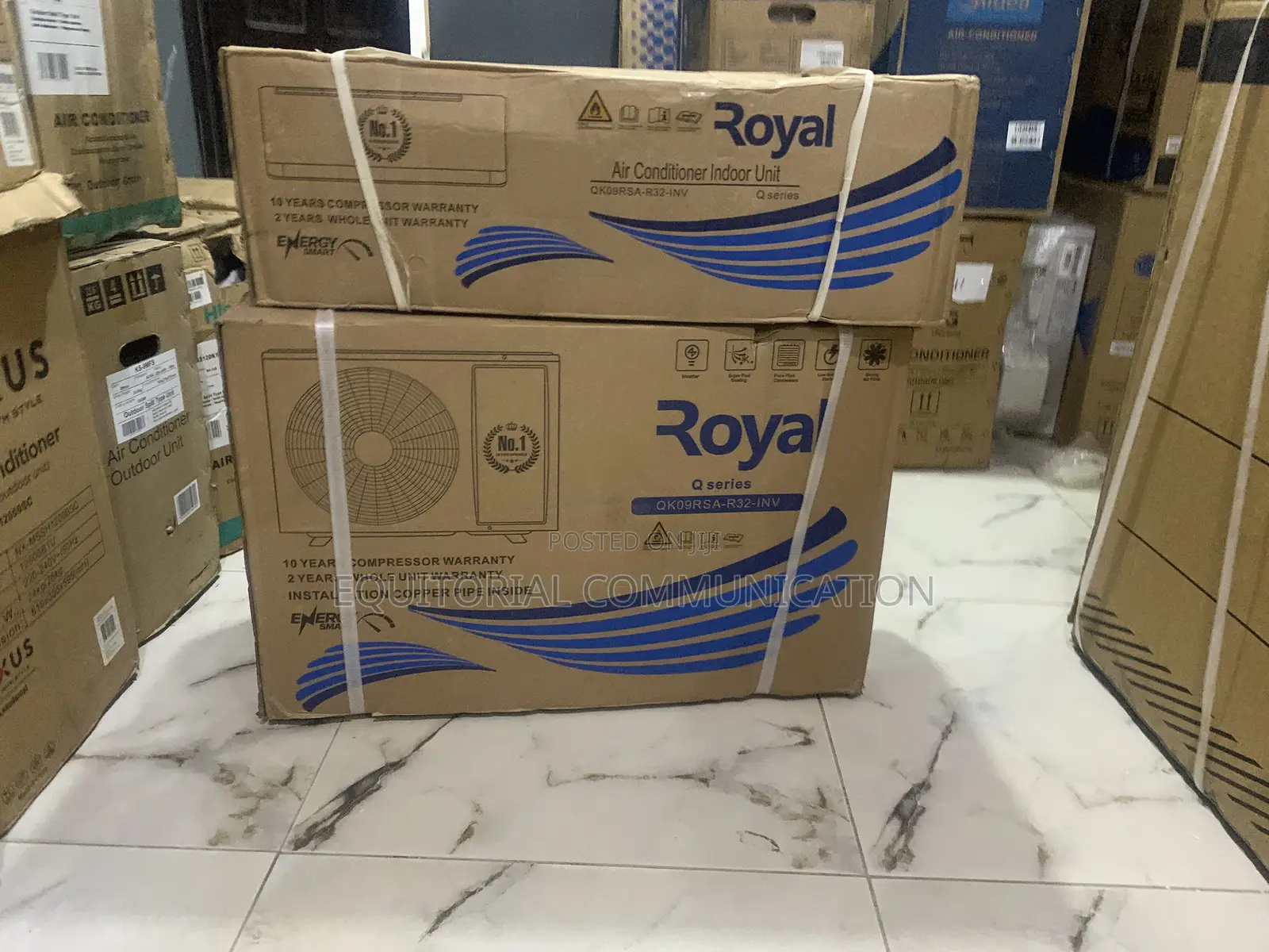 Royal 1hp R32 Inverter Air Conditioner Qk09rsa