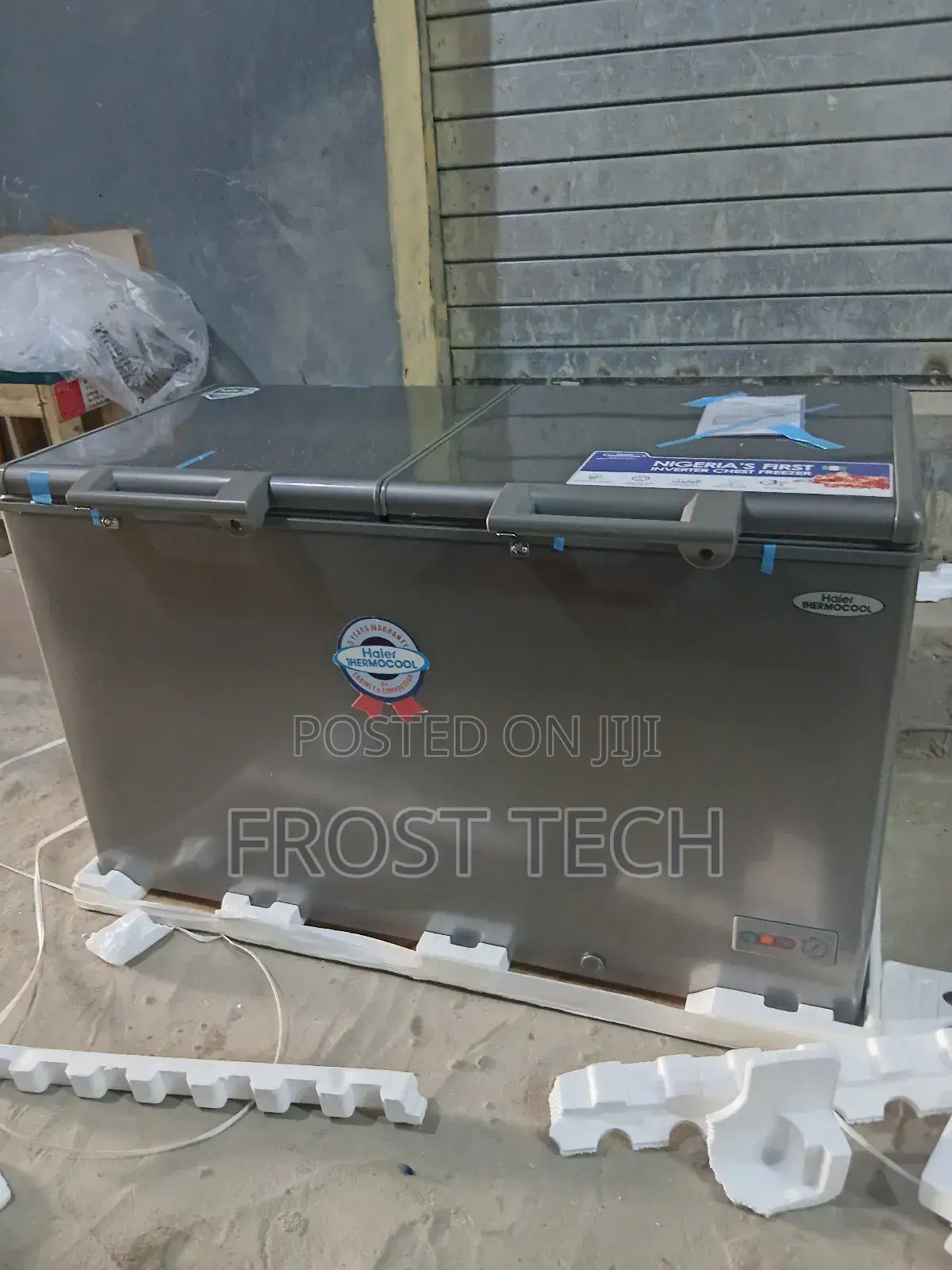 Original Haier Thermocool HTF 429l Double Door Chest Freezer.