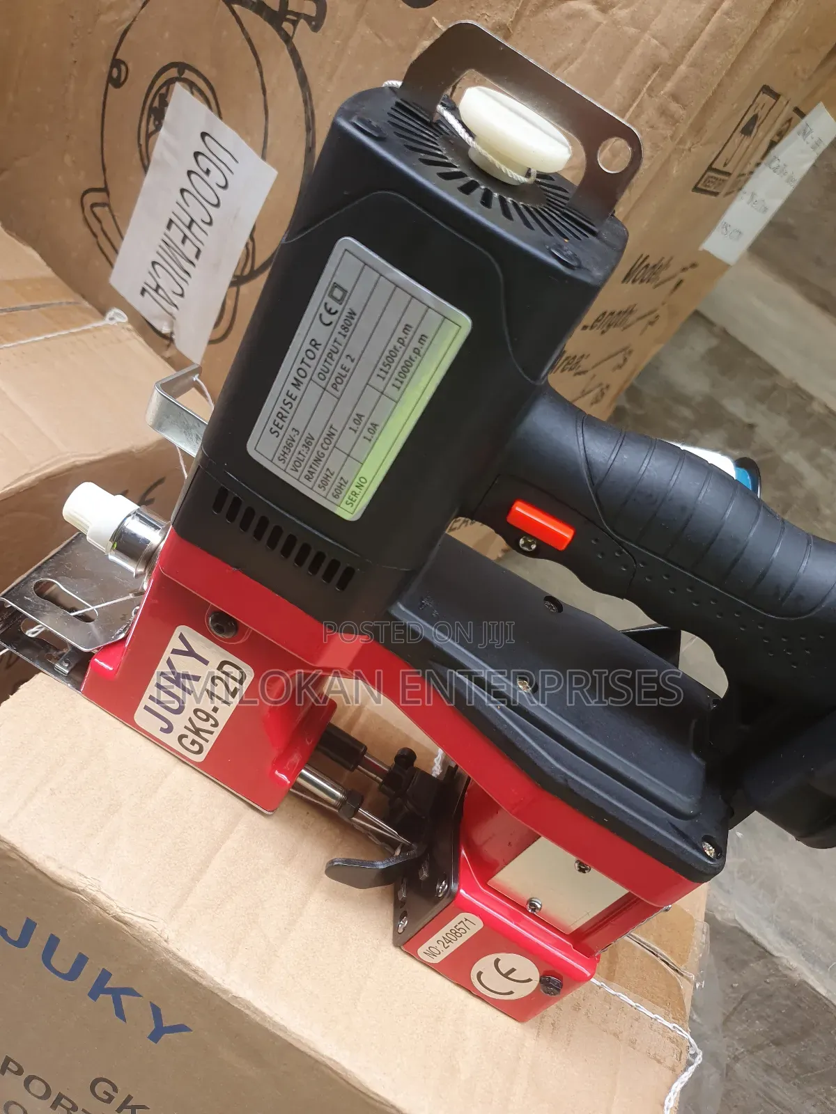 Industrial Portable Rechargeable Bag Closer Machine