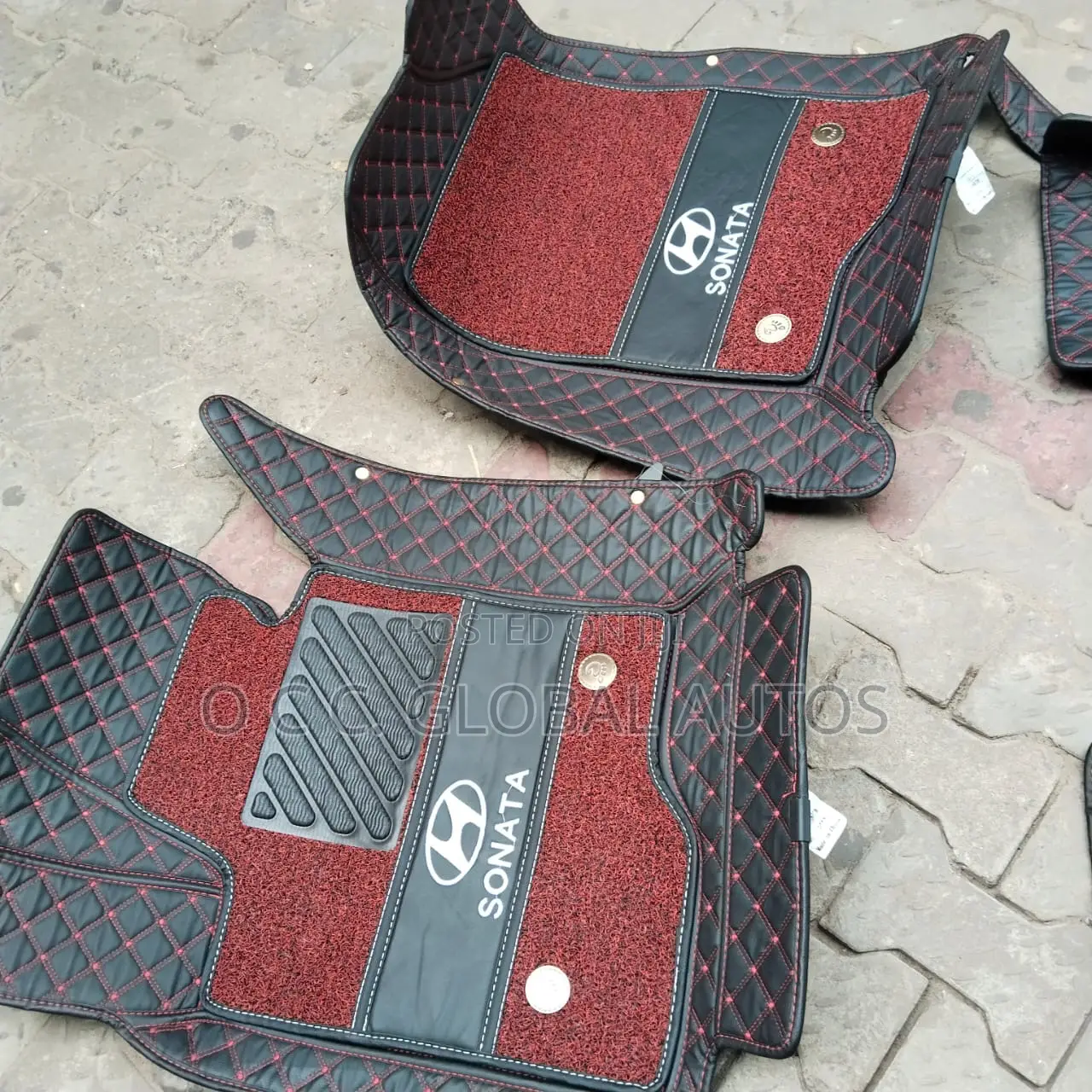 Double Layer Foot Matt Hyundai Sonata 2010 Too 015