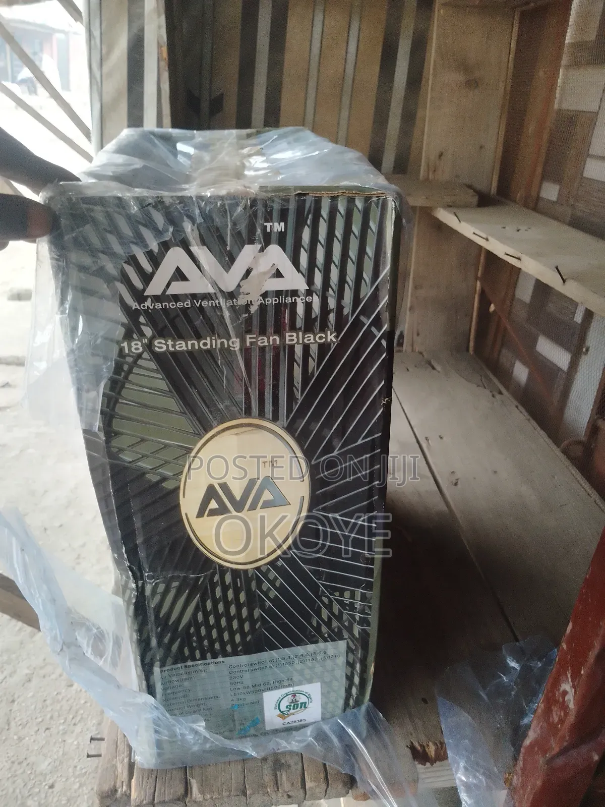 Standing Fan Ava Ox
