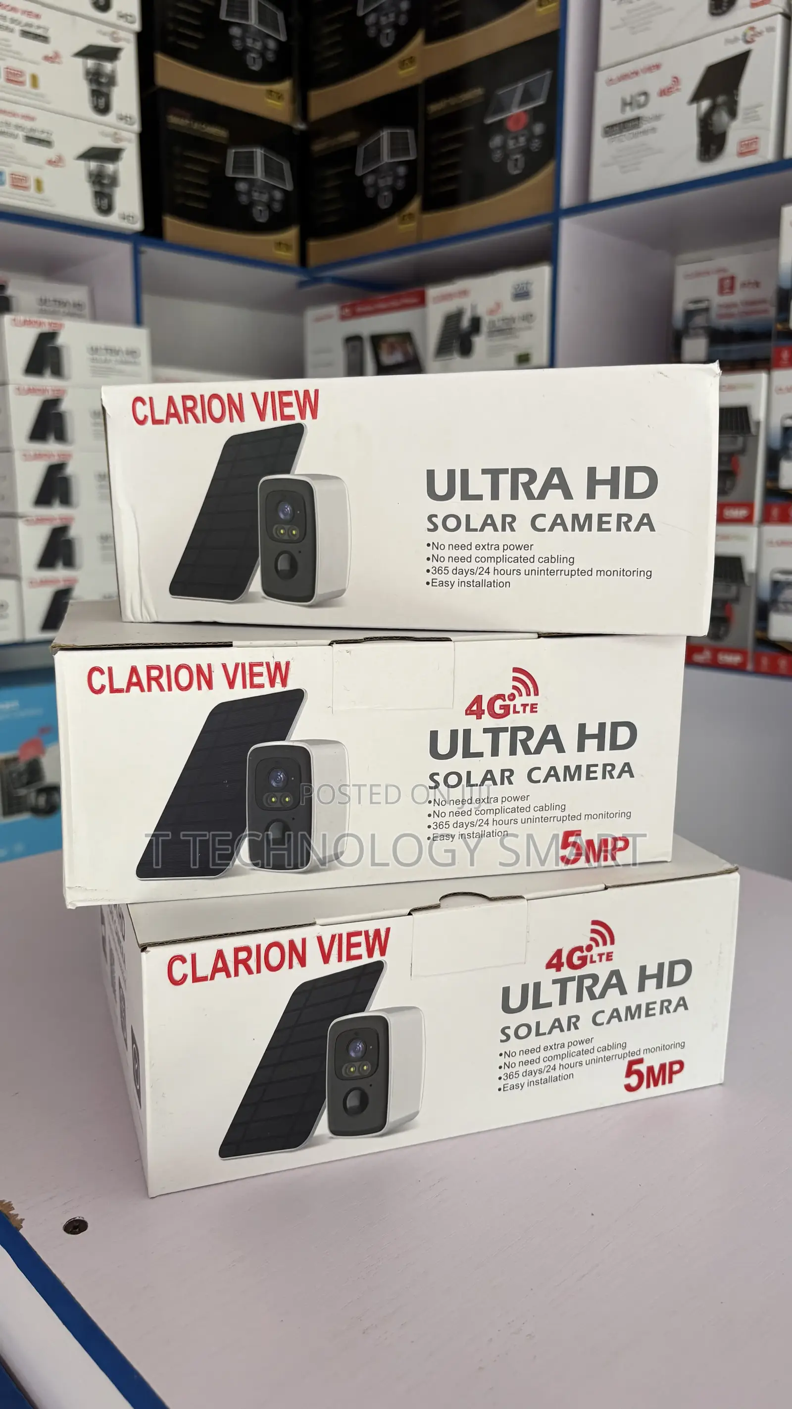 Clarion View 4g Lte Ultra Hd Solar Camera (5mp)