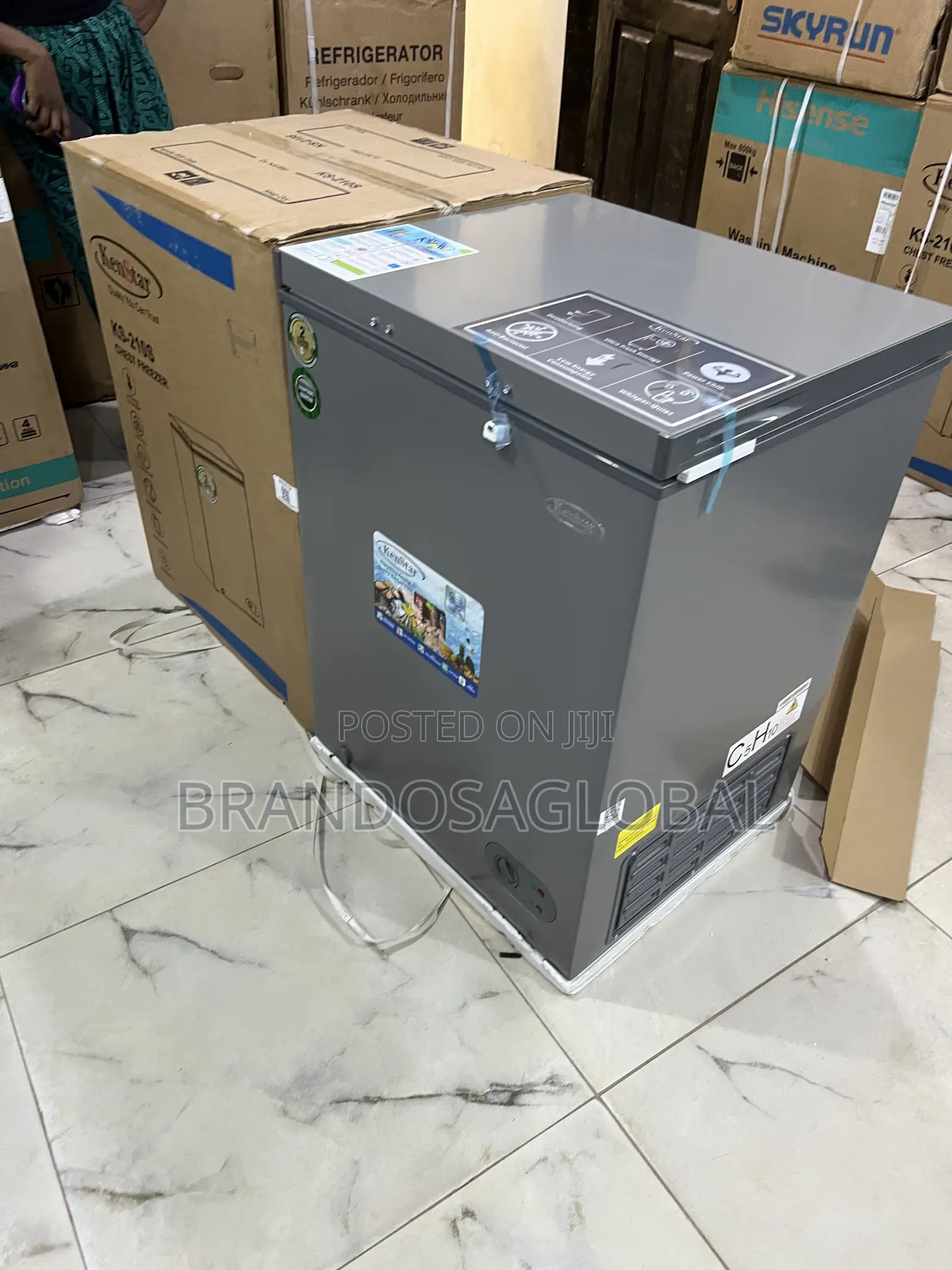 Kenstar 143l Chest Freezer Ks-210s Easy to Maintain