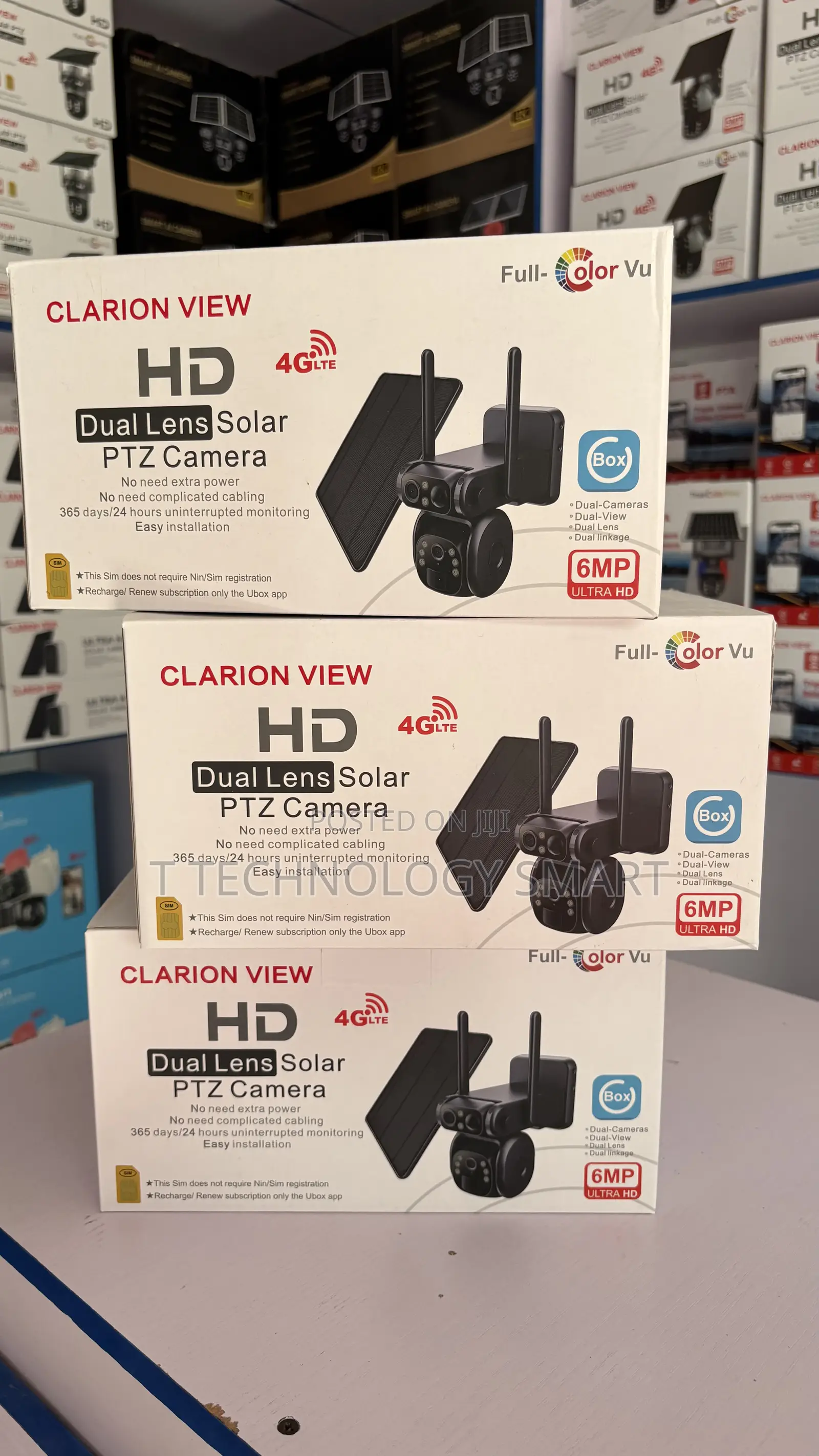 4g Lte Dual Lens Solar PTZ Camera – 6mp Ultra Hd