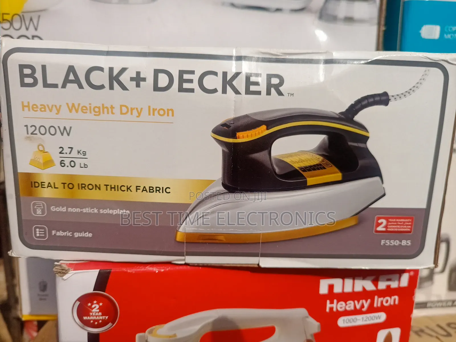 Original Black+Decker Heavy Dry Iron