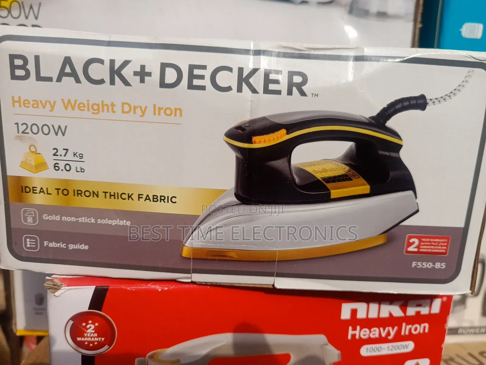 Original Black+Decker Heavy Dry Iron