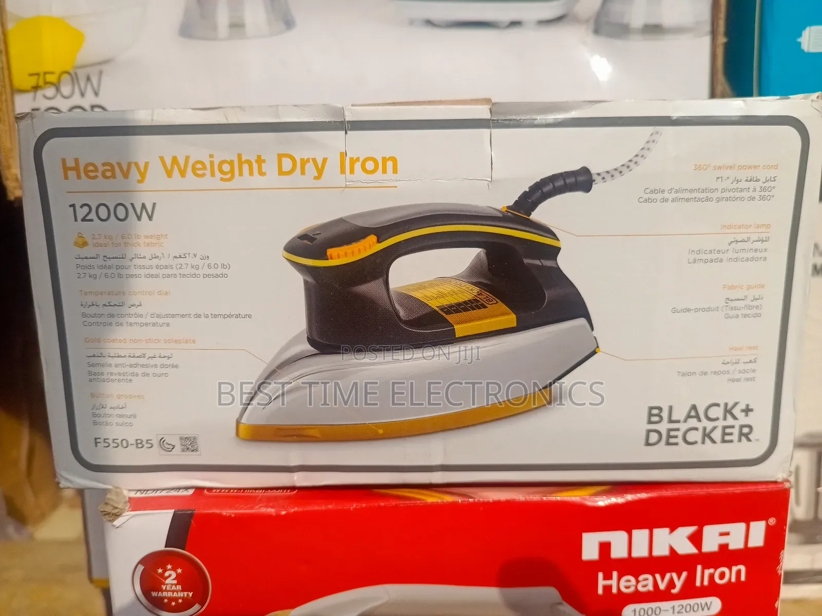 Original Black+Decker Heavy Dry Iron