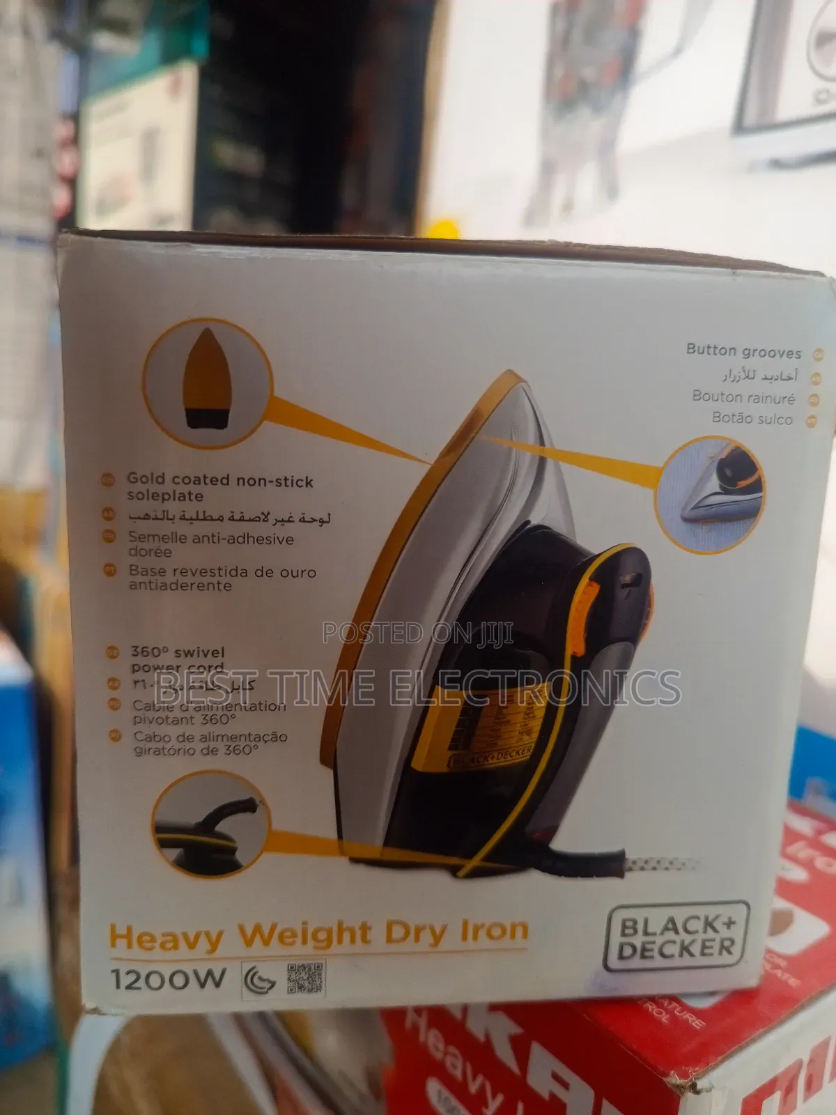 Original Black+Decker Heavy Dry Iron