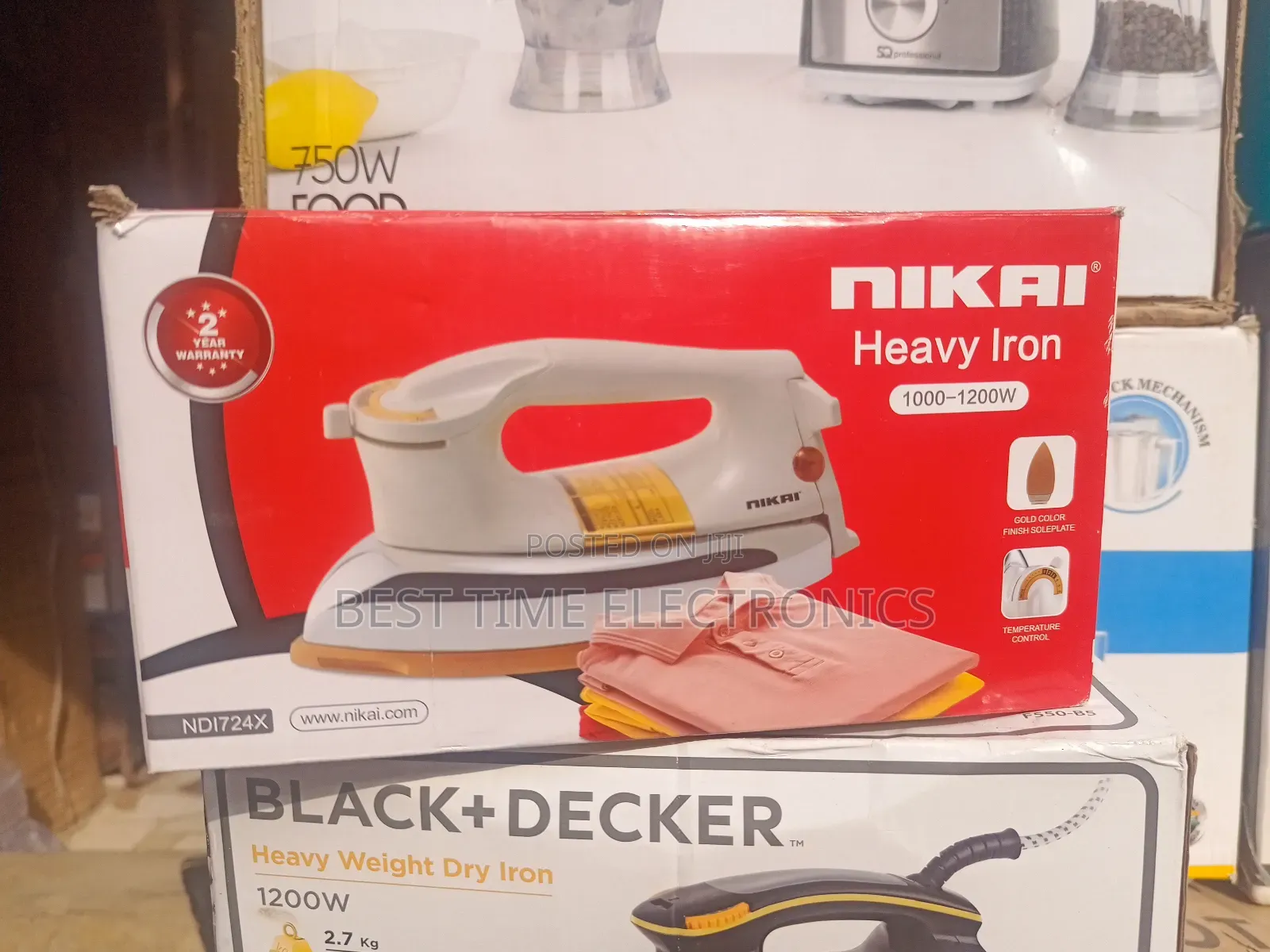 Nikai India Heavy Dry Iron