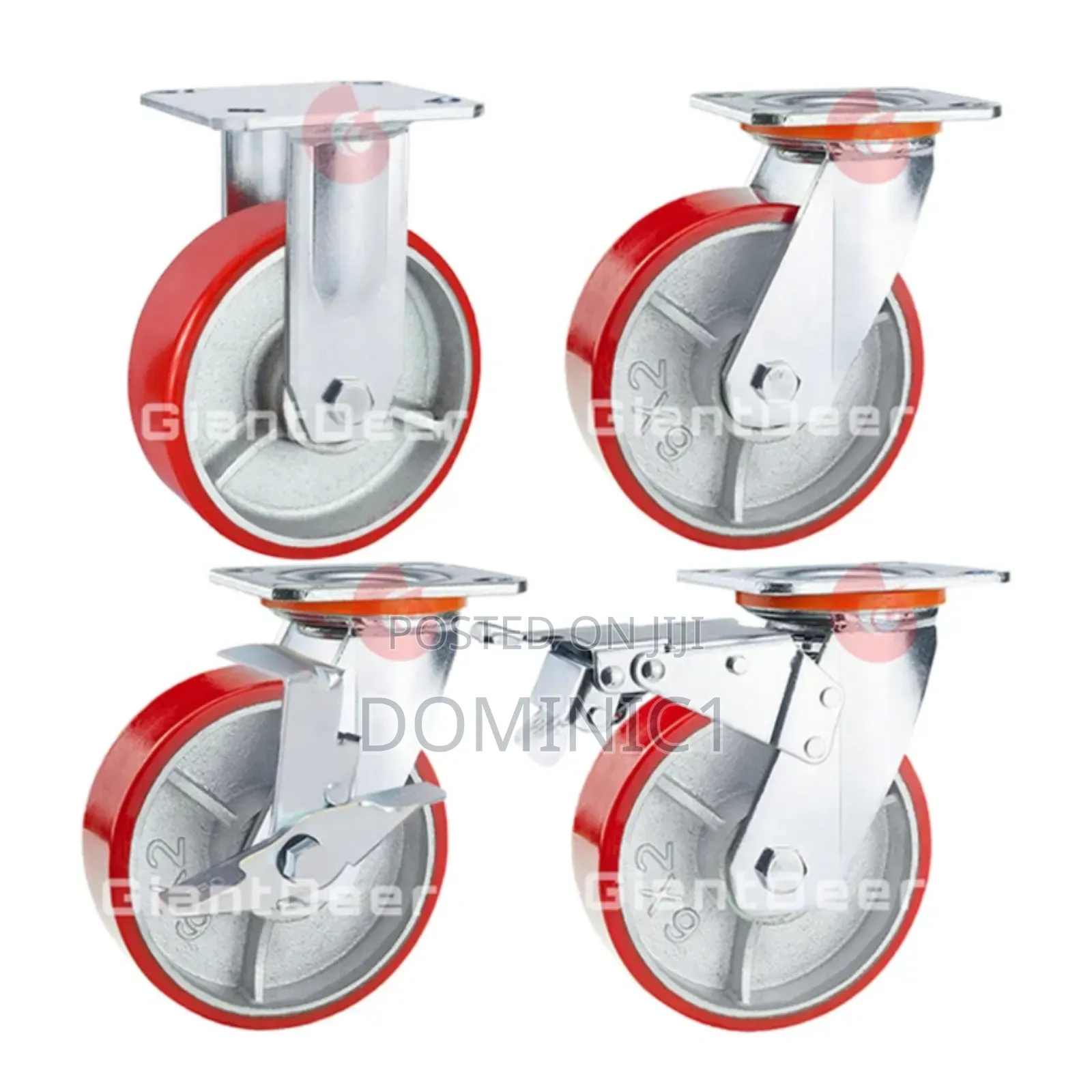 Teflon Castor Wheel 8 Heavy Duty