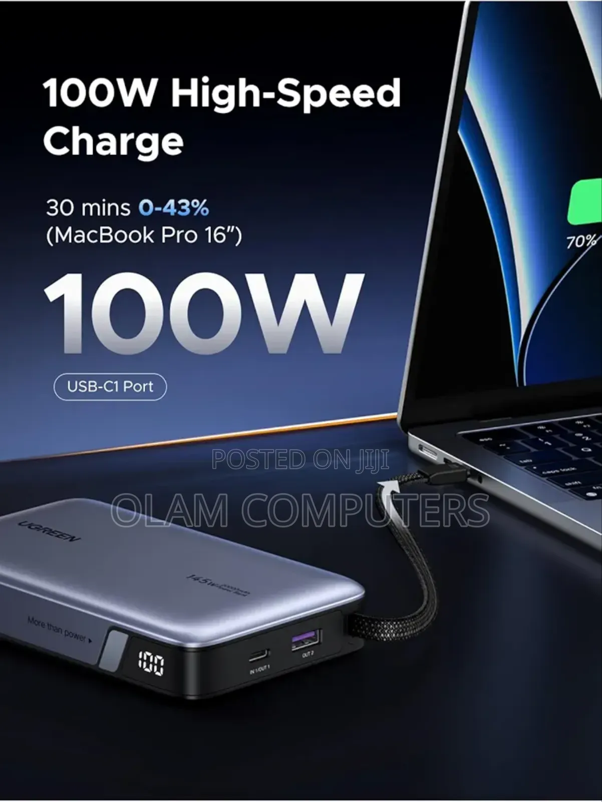 Ugreen 20000mah 145w Power Bank