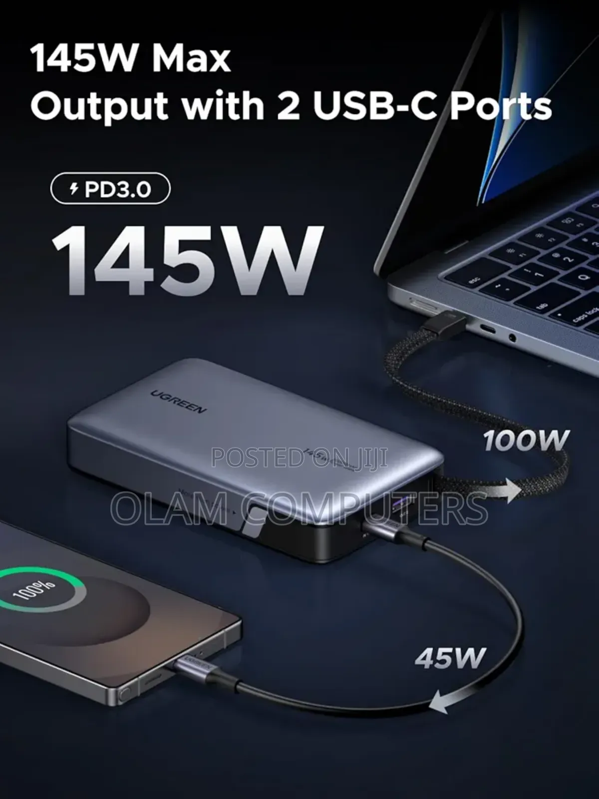 Ugreen 20000mah 145w Power Bank