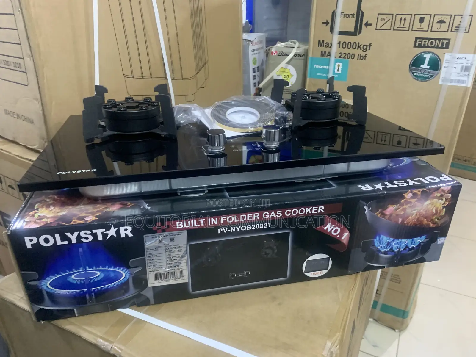 Polystar Pv-Nyqb2002t Efficient Cooking Gas Stove