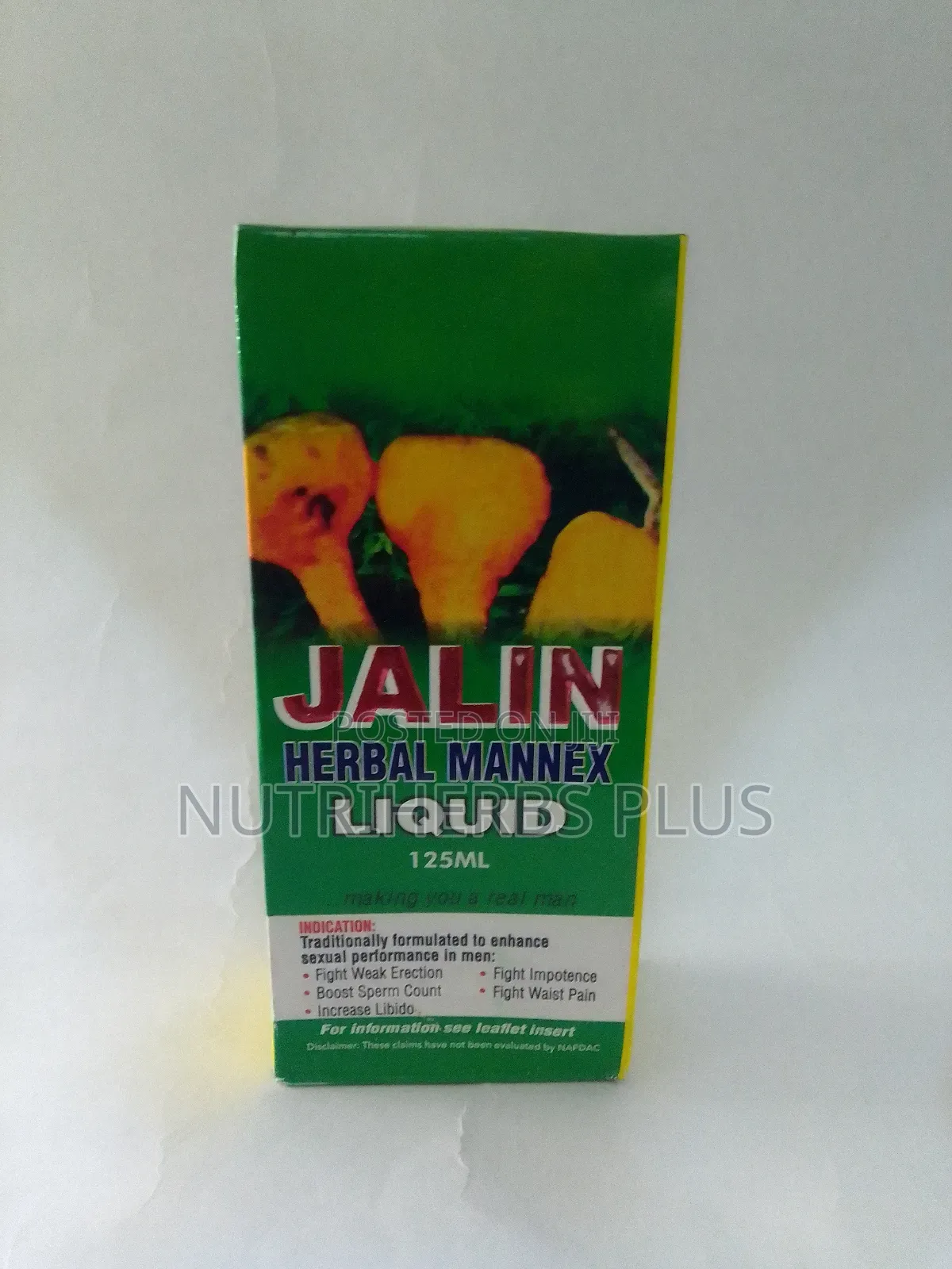Jalin Herbal Mannex Liquid: Treatment for Weak Erection