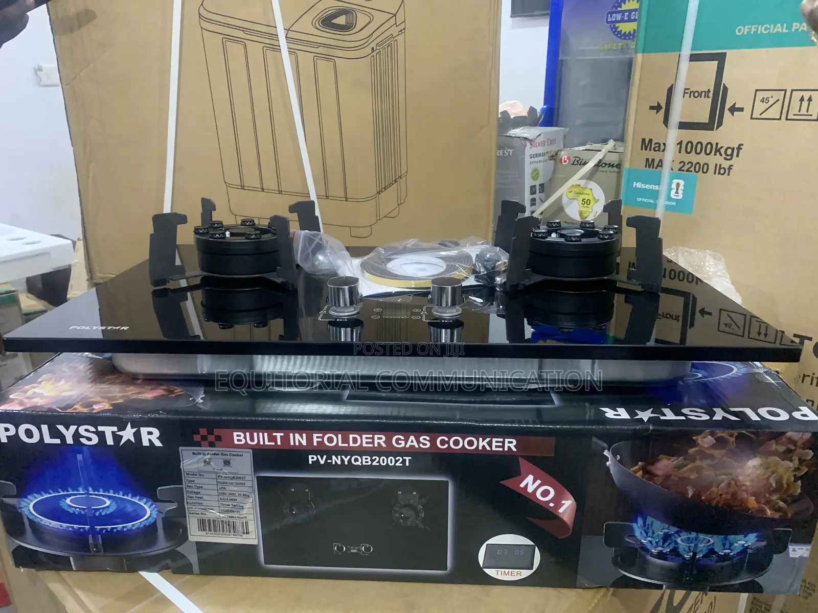 Polystar Pv-Nyqb2002t Manual Ignition Gas Stove