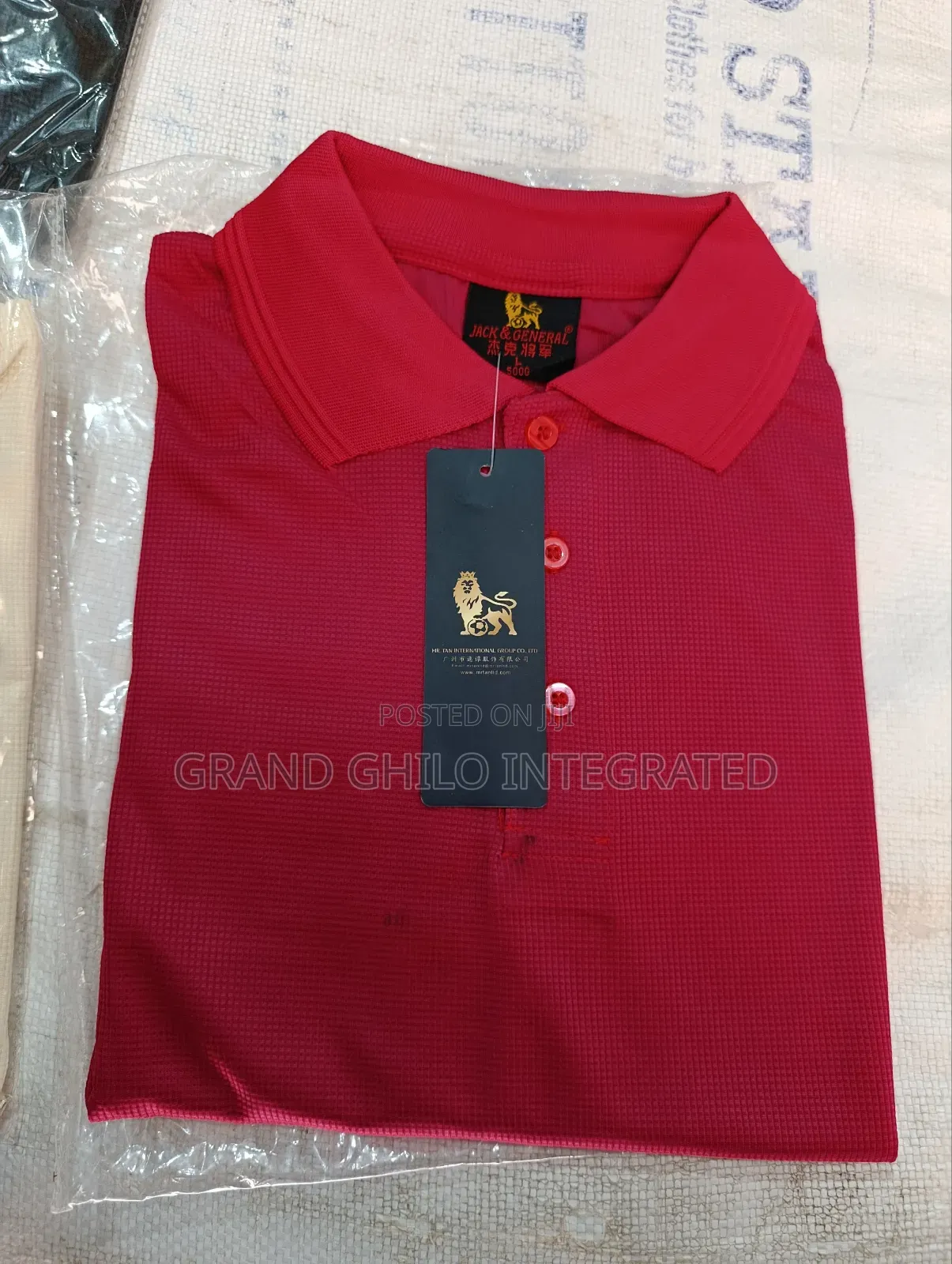 Jack General Plain Jersey Polo