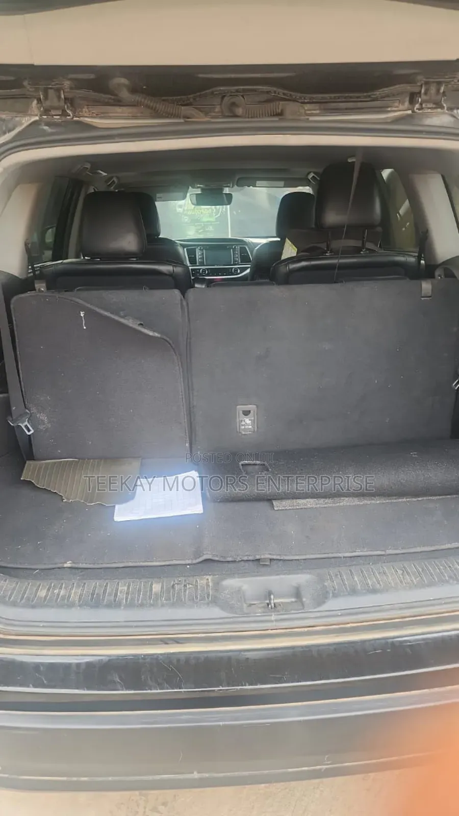 Toyota Highlander XLE 4x2 V6 (3.5L 6cyl 8A) 2018 Black
