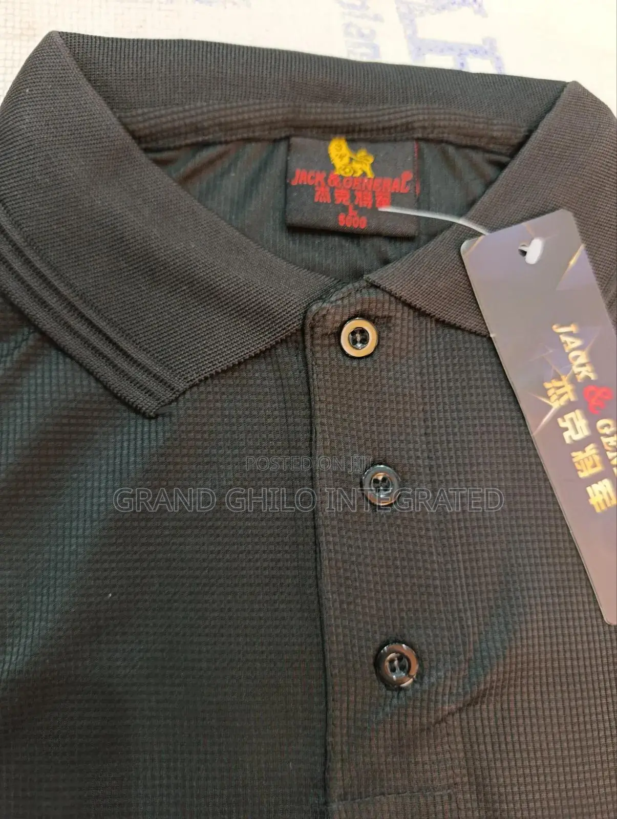 Jack General Plain Jersey Polo