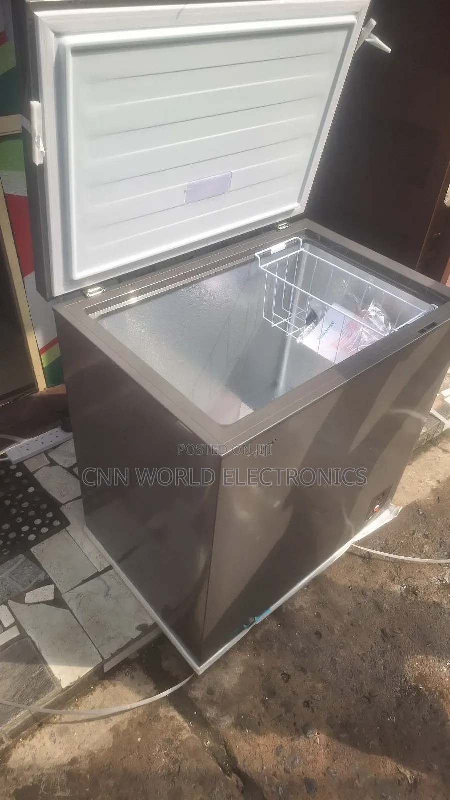 Brand New Hisense 198l Deep Freezer Super Cooling Warranty 1year