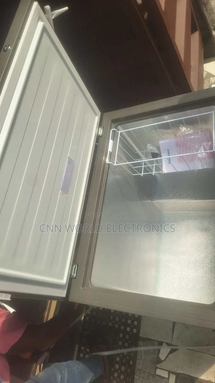Brand New Hisense 198l Deep Freezer Super Cooling Warranty 1year