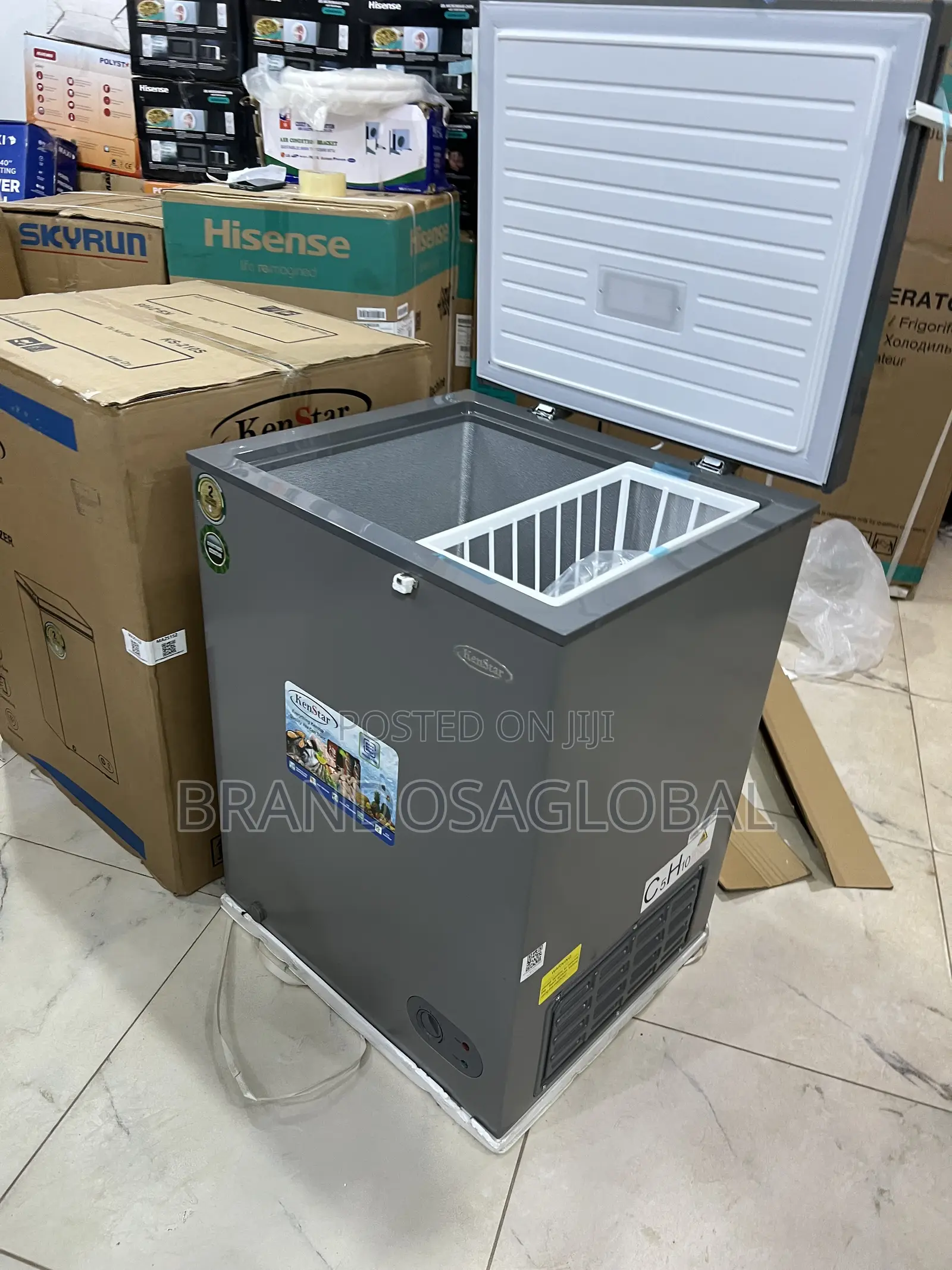 Kenstar 143l Chest Freezer Ks-210s Reliable Deep Freezing