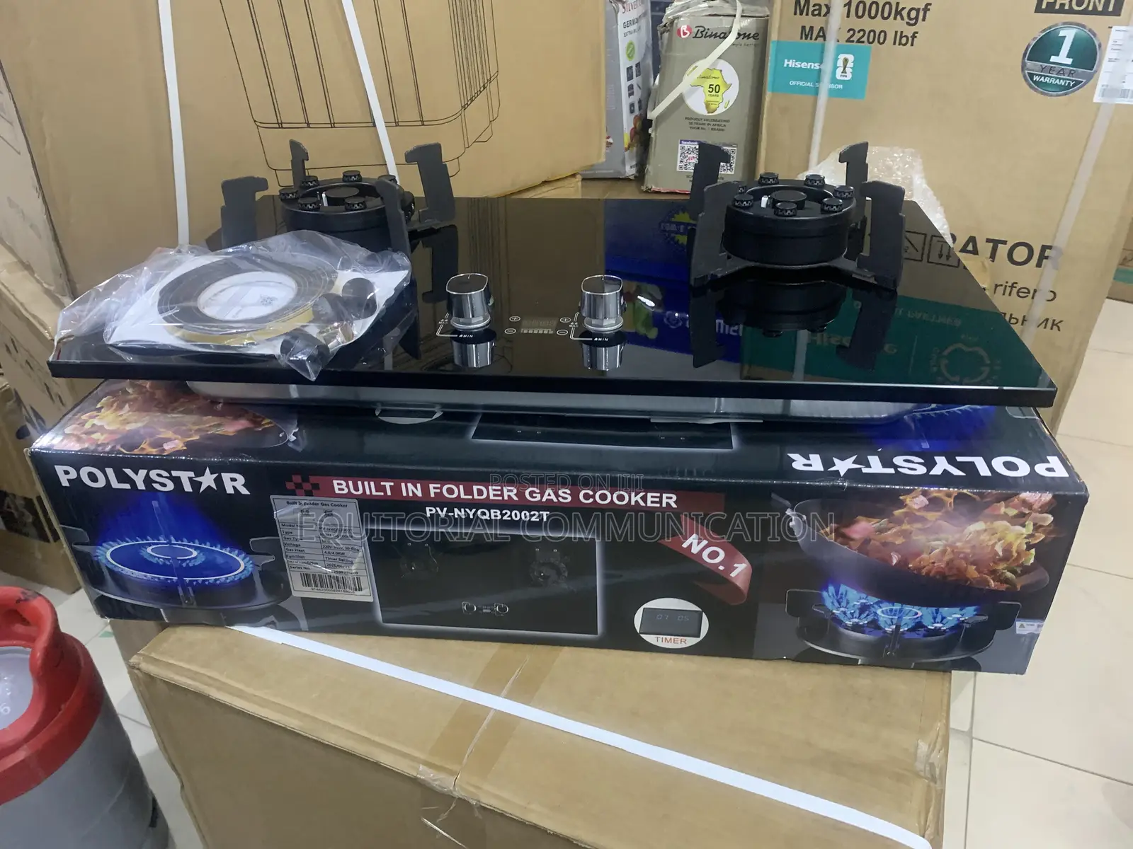 Polystar Pv-Nyqb2002t Built-Tough Dual Burner Cooker
