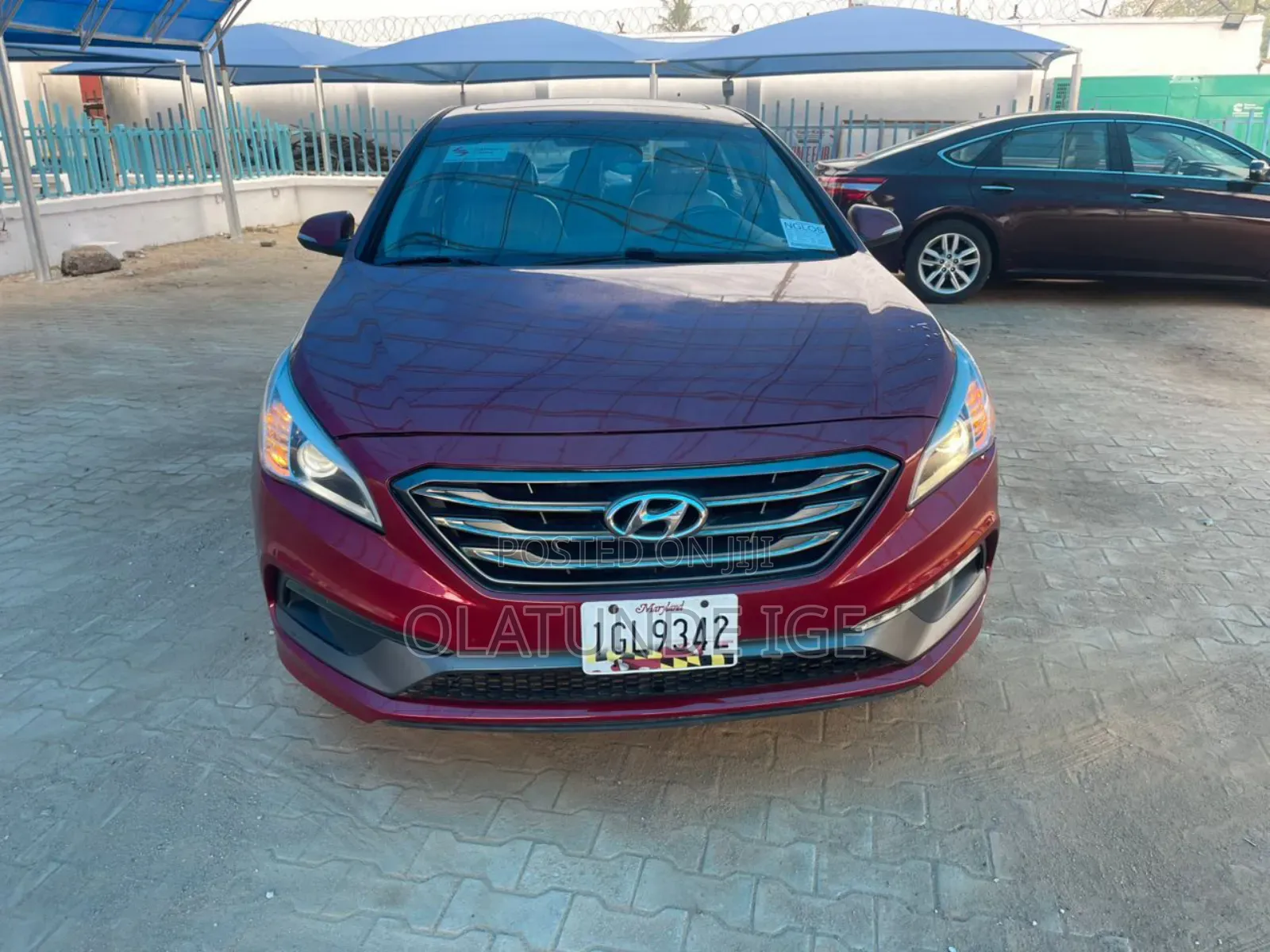 Hyundai Sonata Limited 2.0T Seban (2.0L 4cyl 6A) 2017 Red