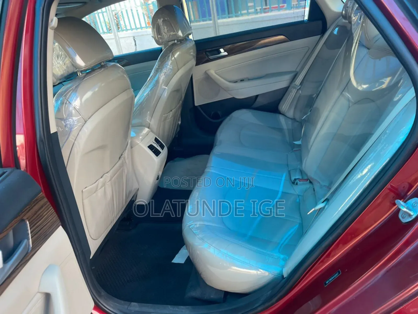 Hyundai Sonata Limited 2.0T Seban (2.0L 4cyl 6A) 2017 Red