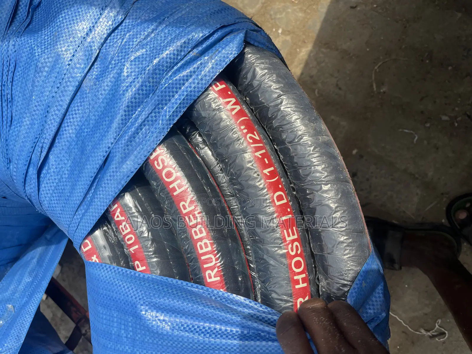 11/2 Black Wire Hose 10bar
