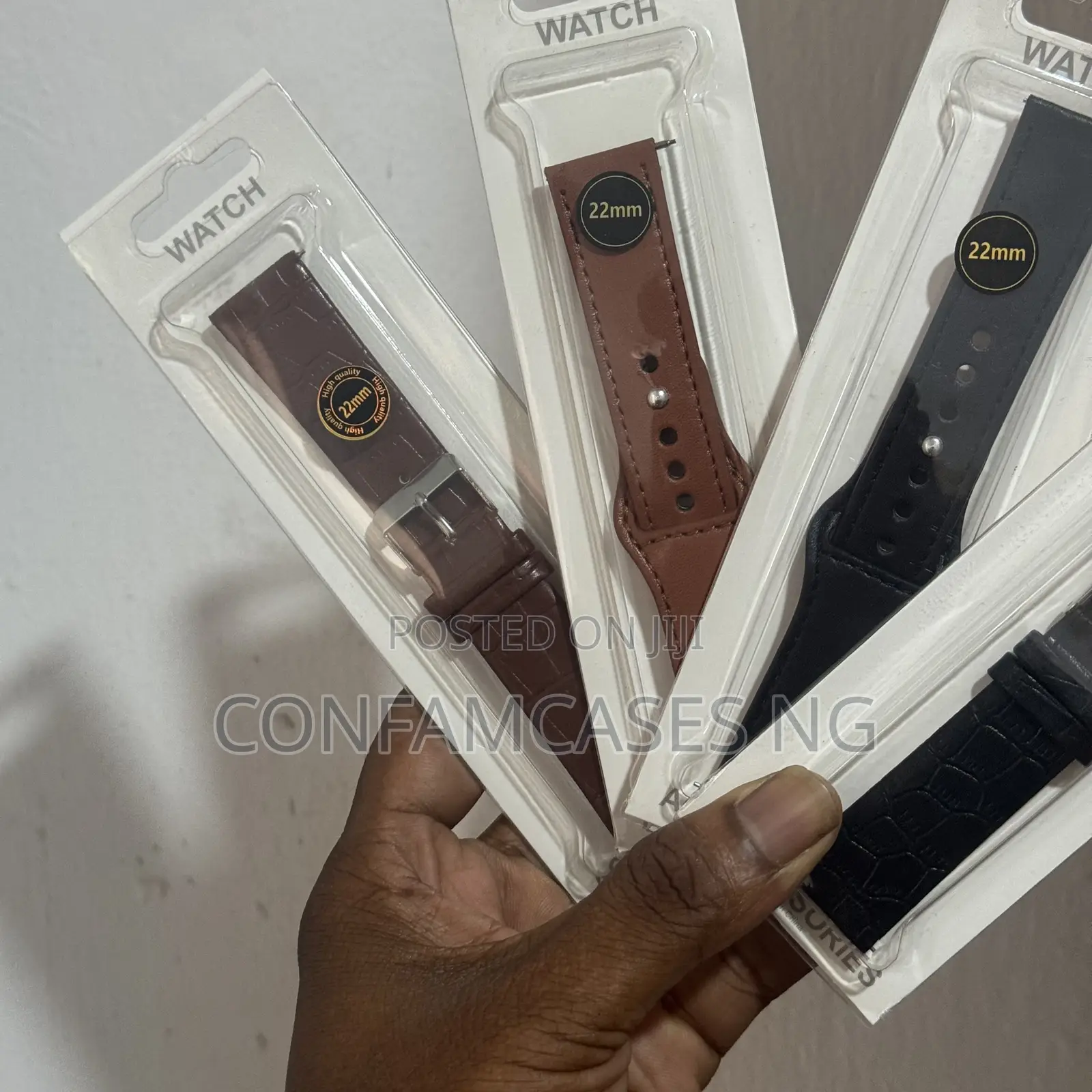 Oraimo and Itel Leather Watch Strap