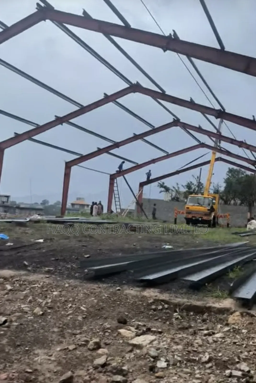 Warehouse , Showroom Structural Steel Fabrication