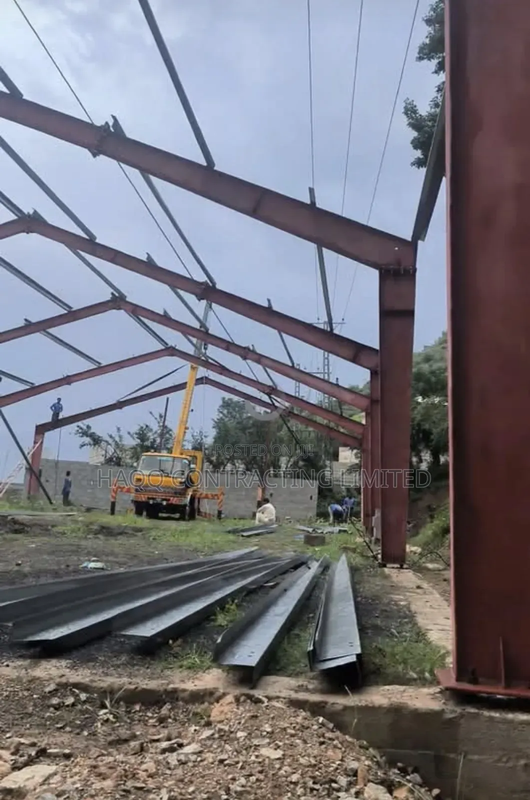 Warehouse , Showroom Structural Steel Fabrication