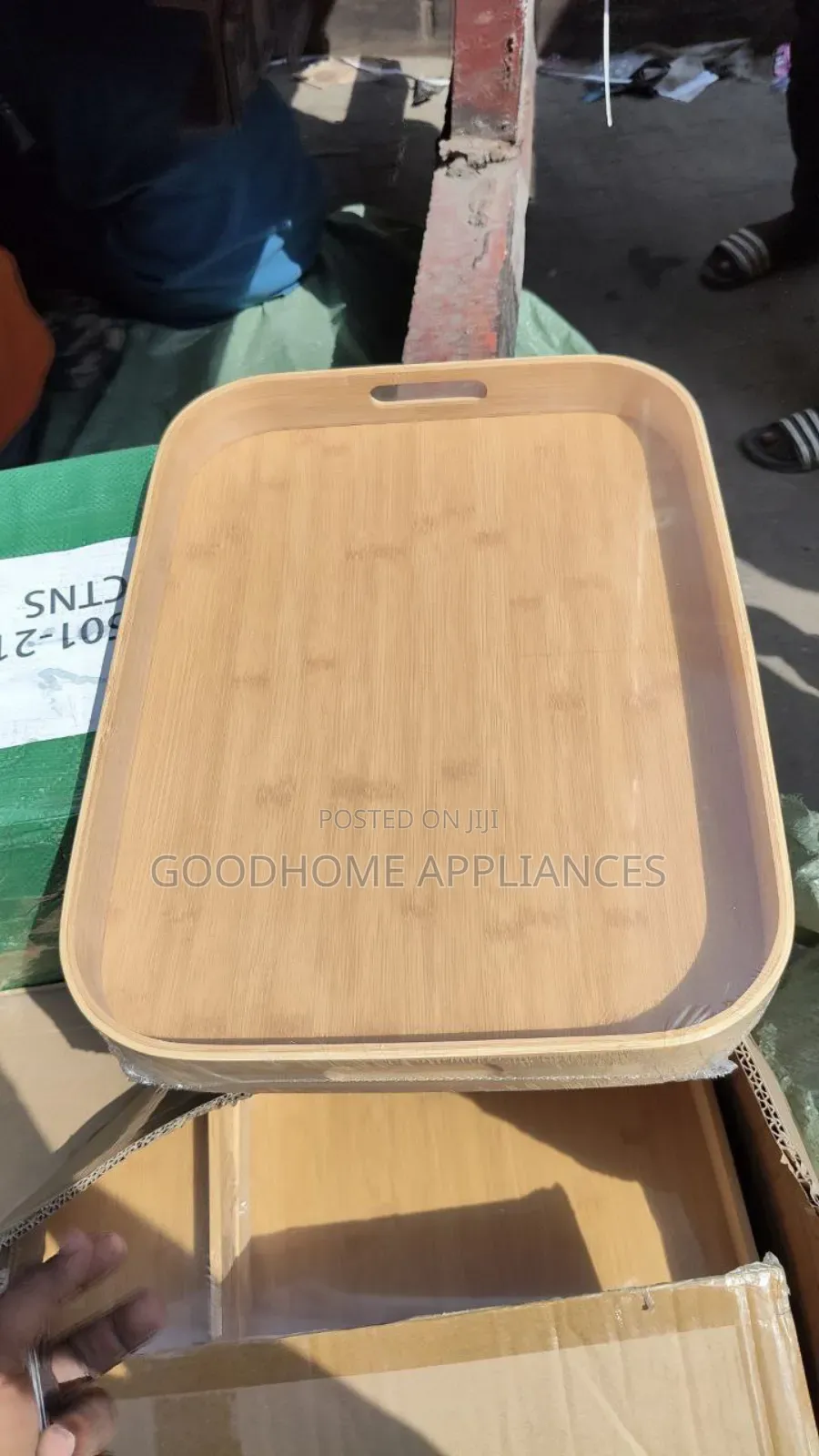 Single Wooden Tray
