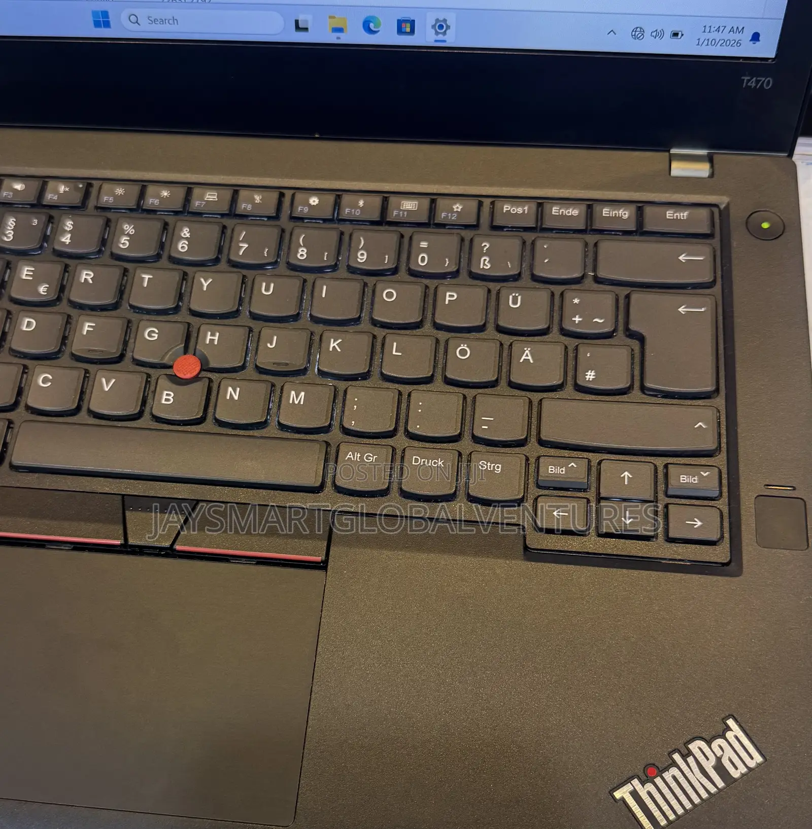 Laptop Lenovo ThinkPad T470 8GB Intel Core i5 SSD 256GB
