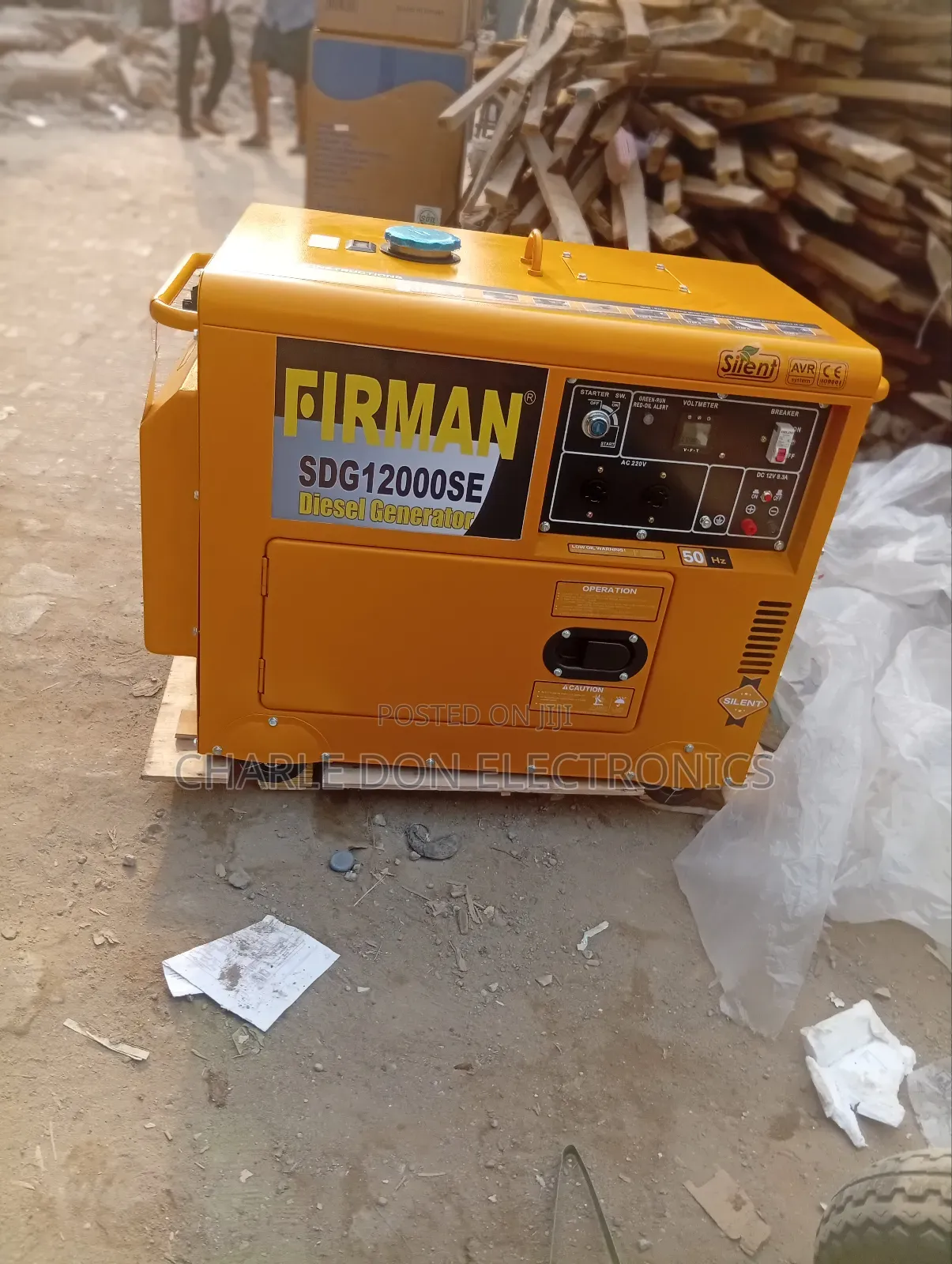 Strongest Firman 10kva Disael Soundproof Generator