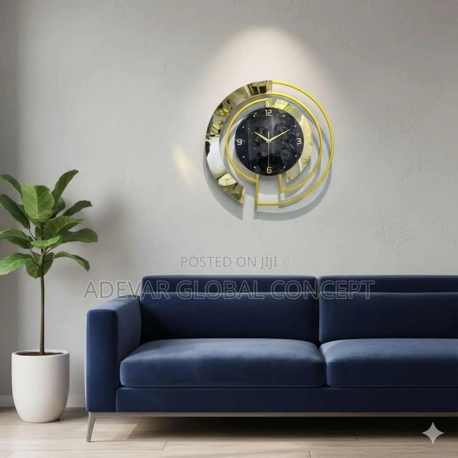 45cm Luxury Wall Clock
Home Office Decor - Swipe for Different Designs