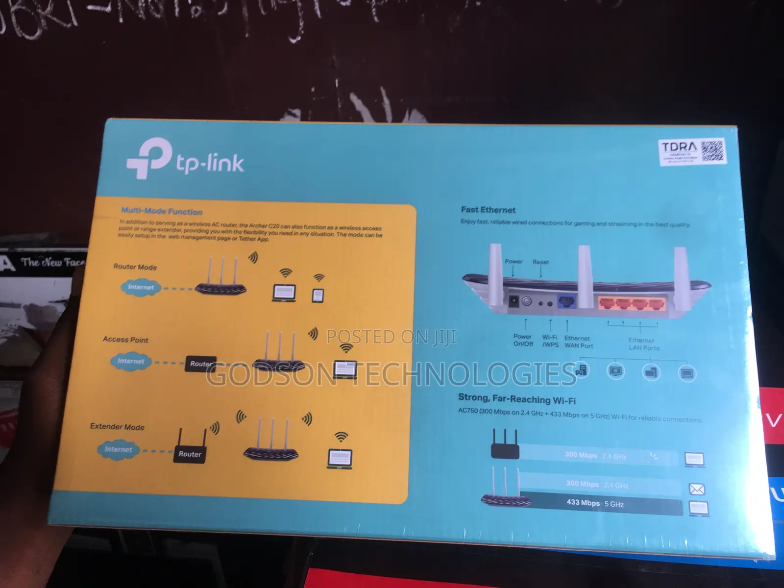 Tp-Link Archer C20 Ac750 Wireless Dual Band Router