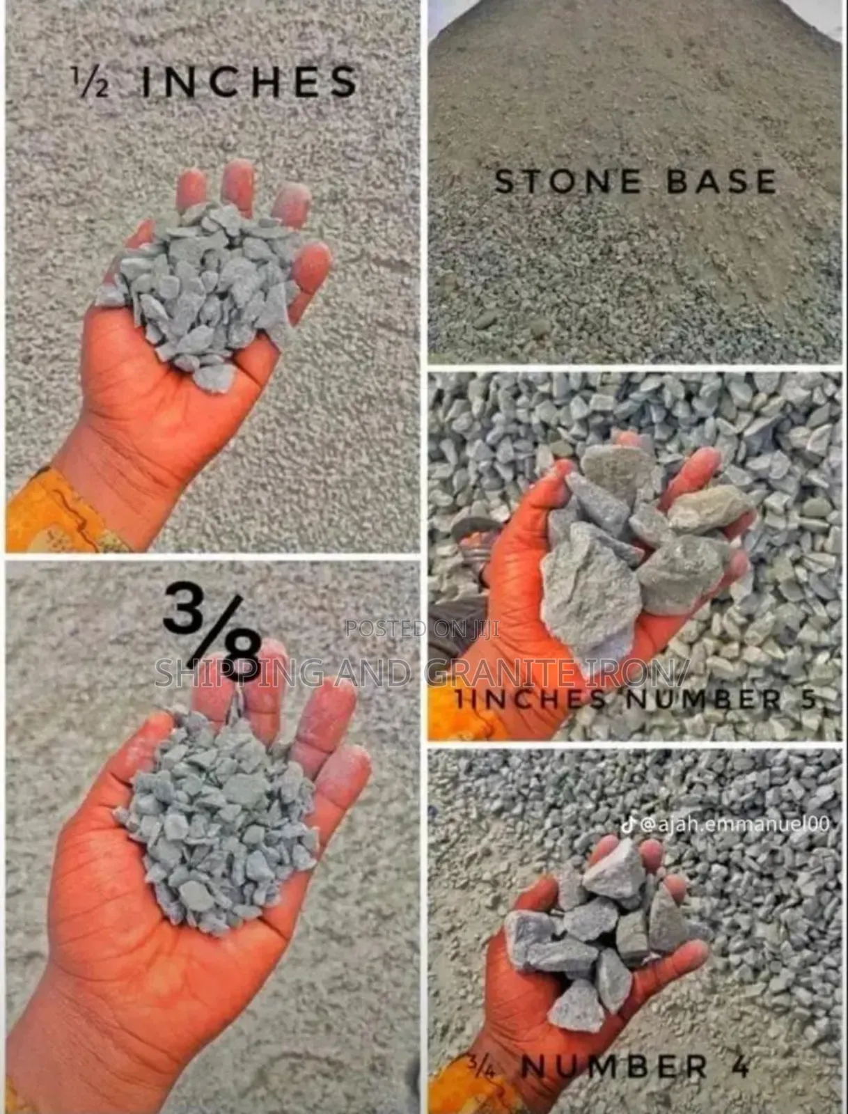 All Imo Iron Granite and Chipping Around Owerri