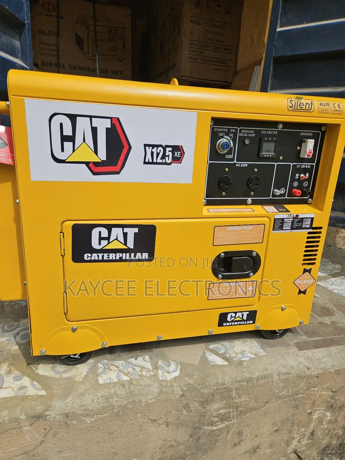 12kva Cat Diesel Soundproof Generator 100%Copper Wire