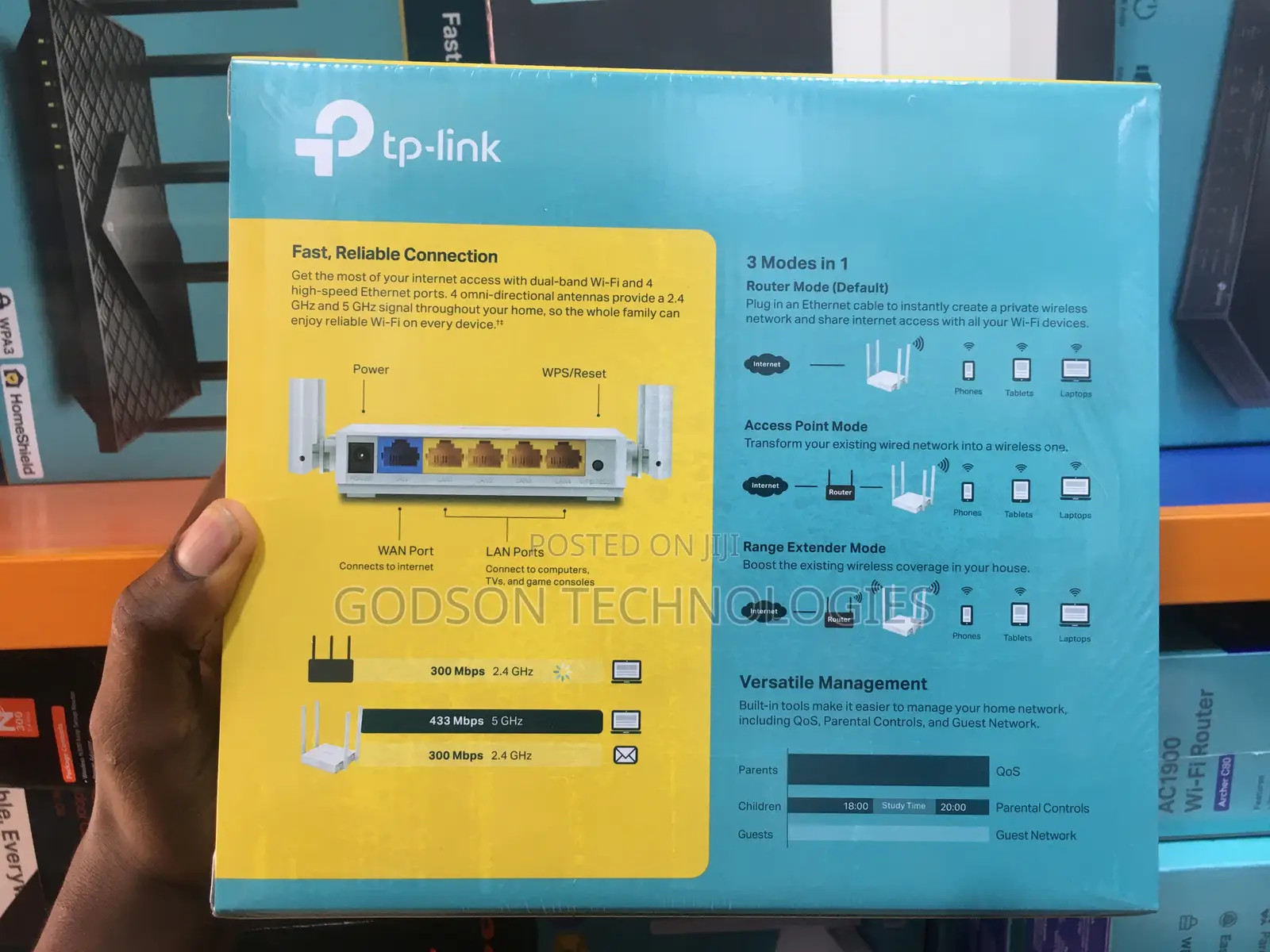 Tp-Link Archer C24 Ac750 Dual-Band Wi-Fi Router
