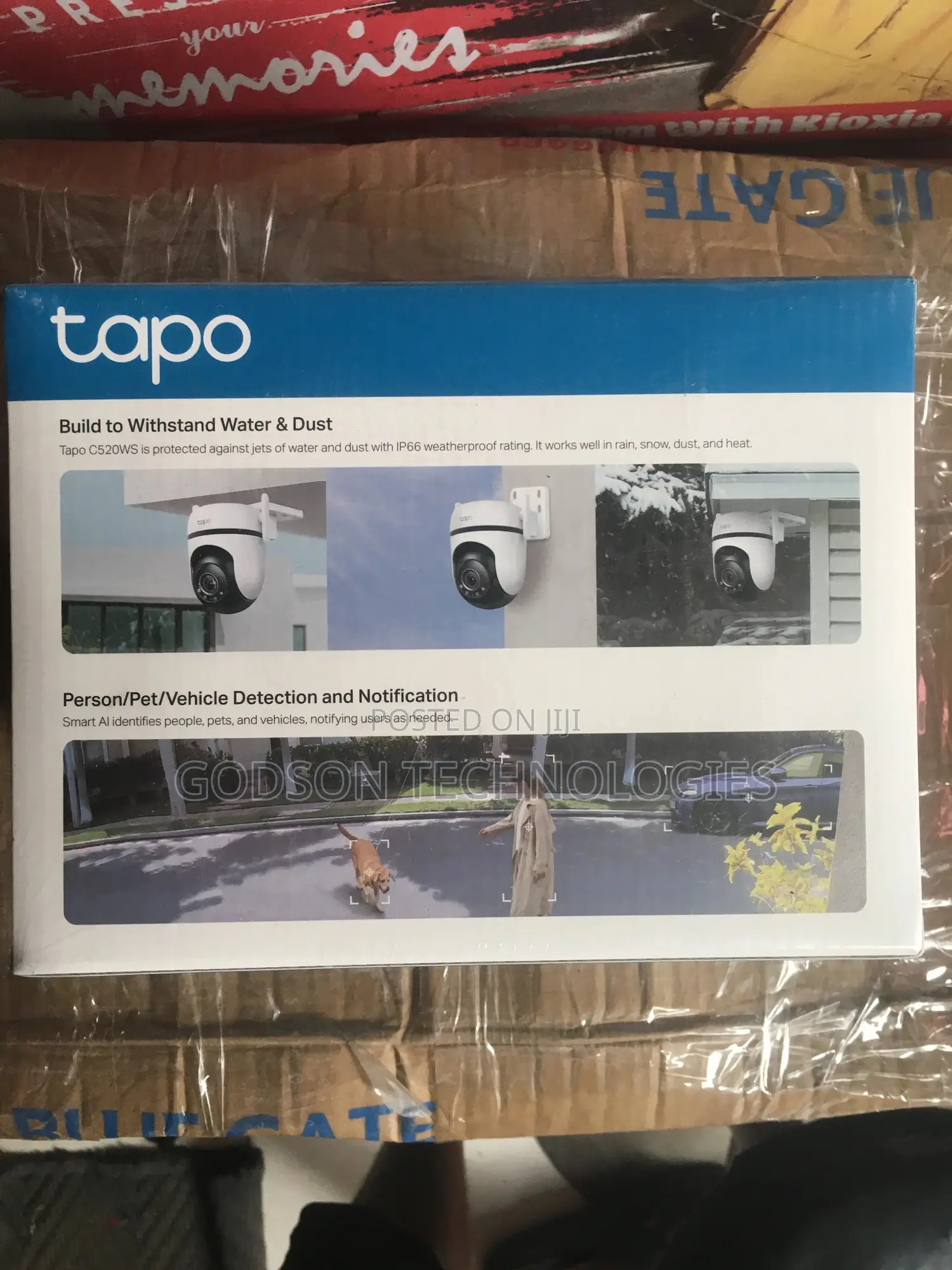 Tp-Link Tapo C520ws Outdoor Pan/Tilt Security Wi-Fi Camera