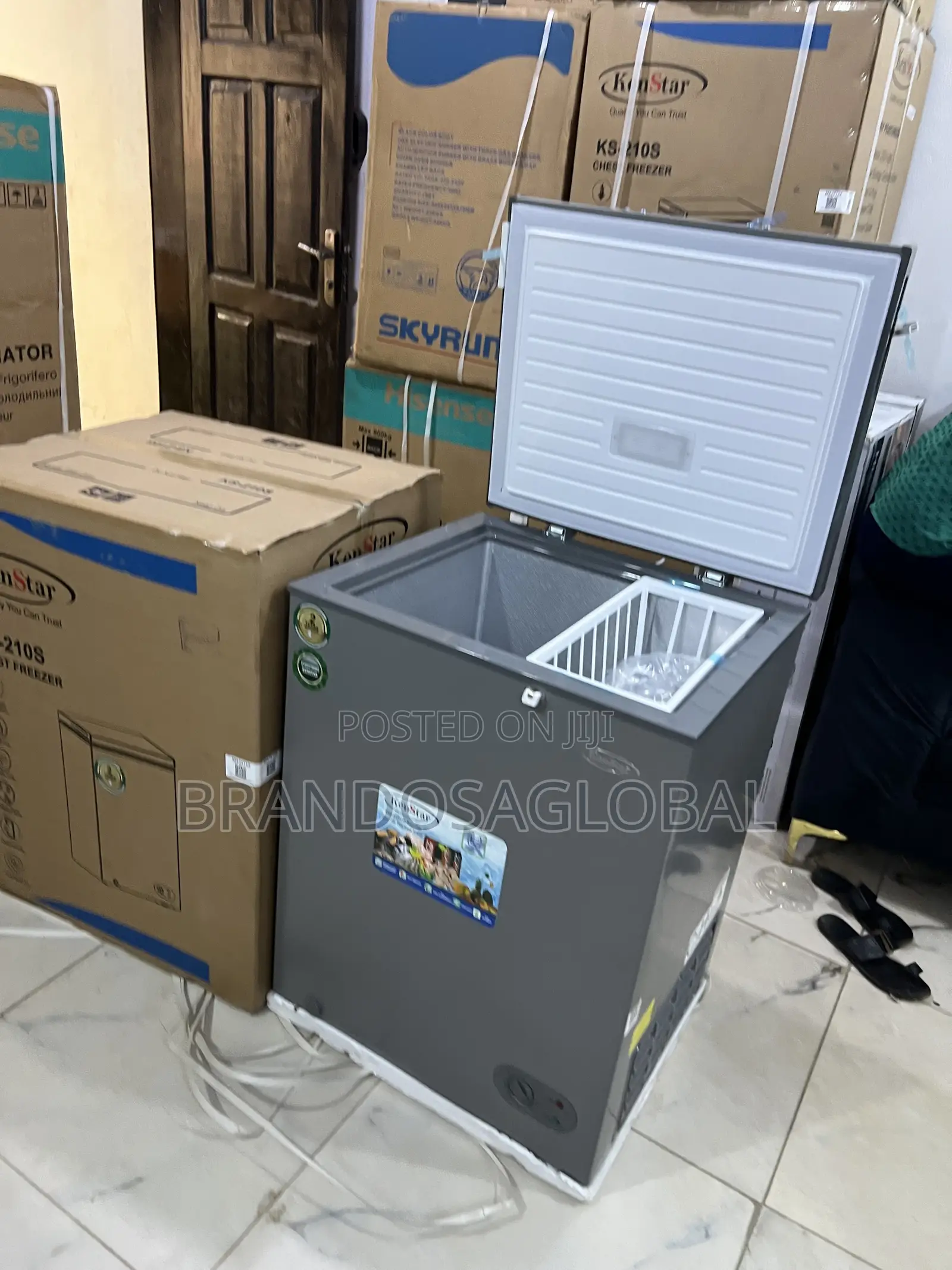 Kenstar 143l Chest Freezer Ks-210s Strong Lid Seal